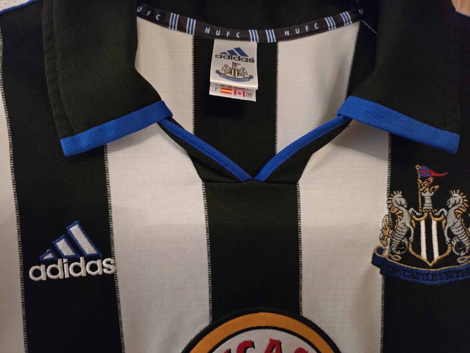 Genuine 1999-2000 Newcastle Home Shirt for sale on Ebay