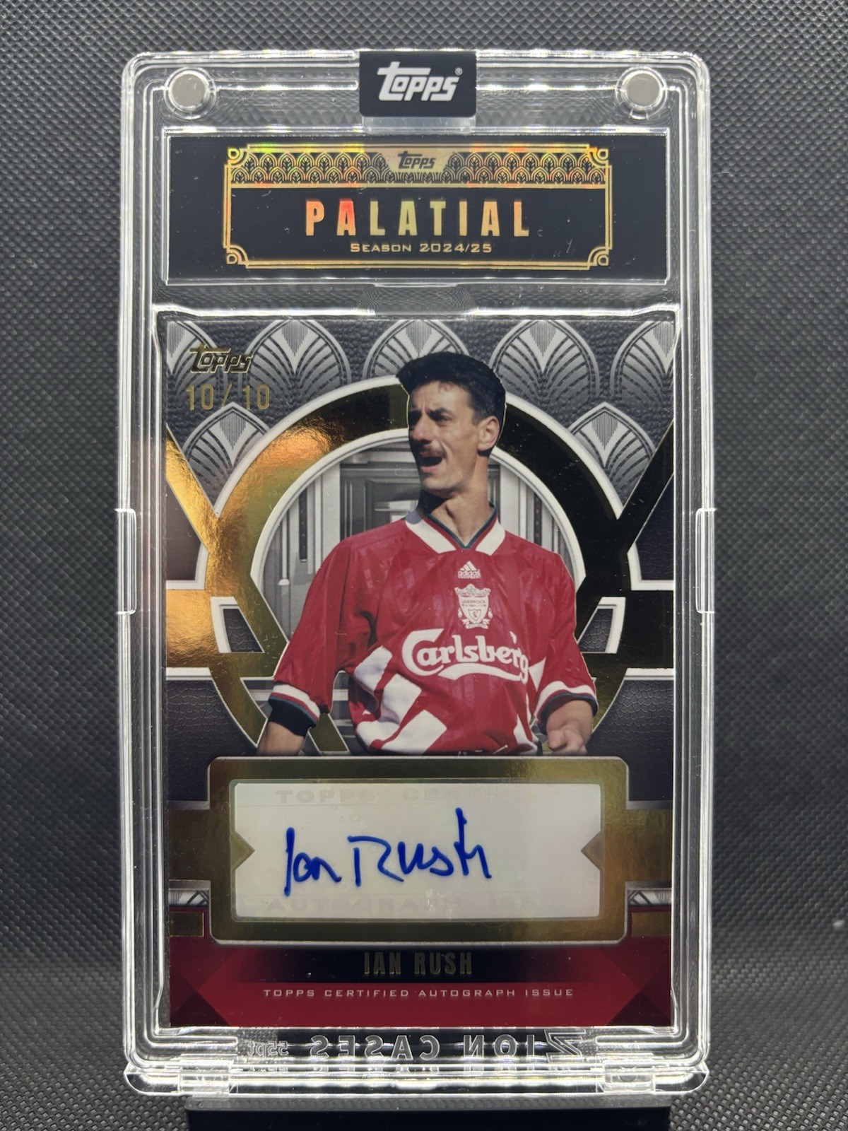 Topps Liverpool Palatial Ian Rush Auto /10 for sale on Ebay