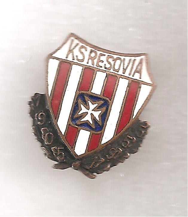 Pin Badge Abzeichen - POLAND - POLSKA - 2 - KS Resovia Rzeszow 1905-1955 for sale on Ebay