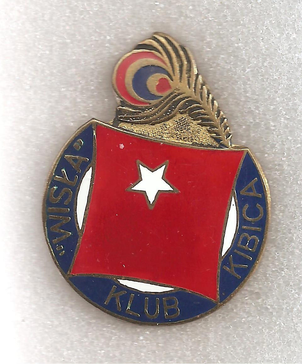 Pin Badge Abzeichen - POLAND - POLSKA - 3 - Wisla Krakow Klub Kibica for sale on Ebay