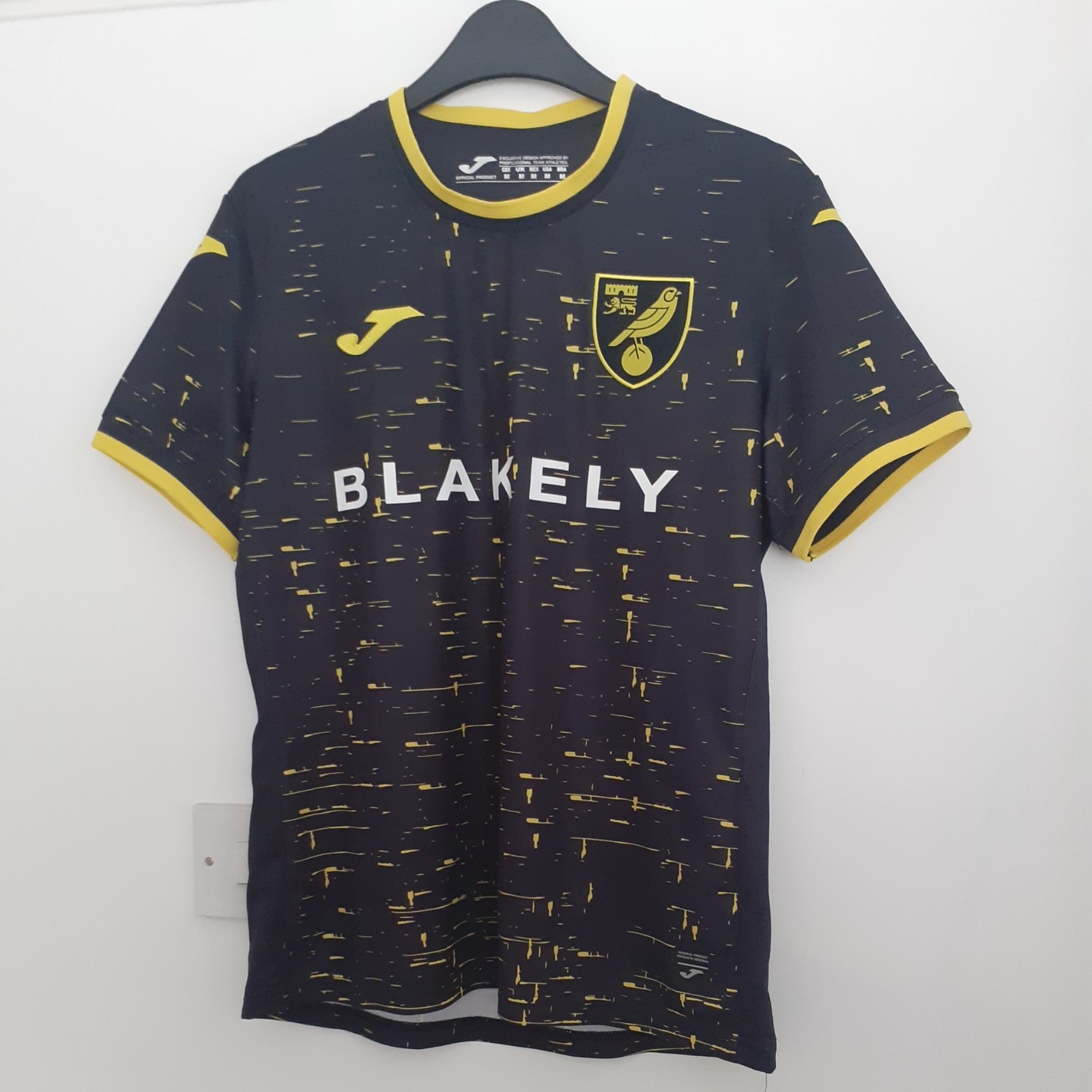 NORWICH CITY AWAY SHIRT 2024/2025 MEDIUM (36 INCH CHEST) for sale on Ebay
