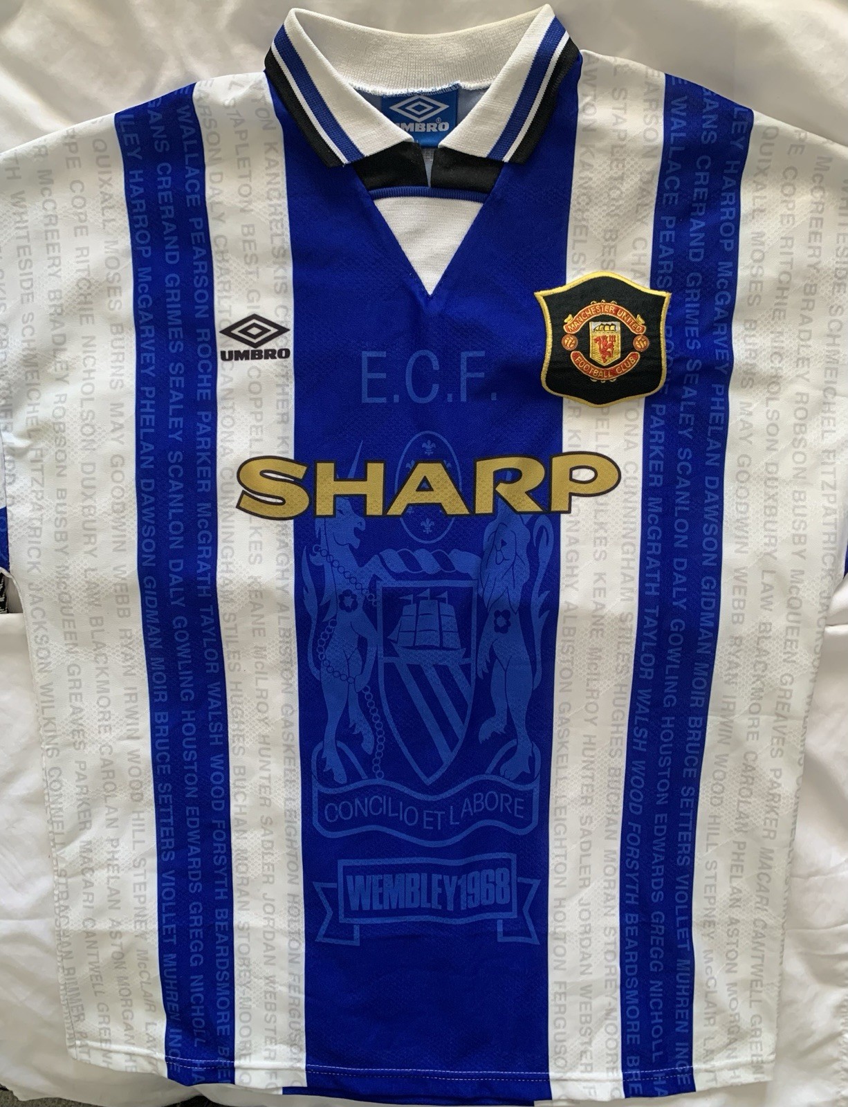 Manchester United 1994-1996 Third Shirt Size Large for sale on Ebay