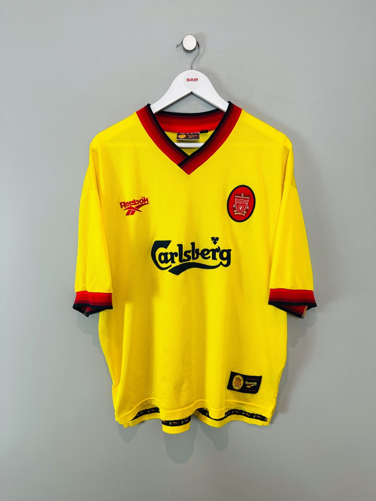 LIVERPOOL 1997/99 AWAY SHIRT (size XL)  REEBOK ORIGINAL VINTAGE FOOTBALL SHIRT for sale on Ebay