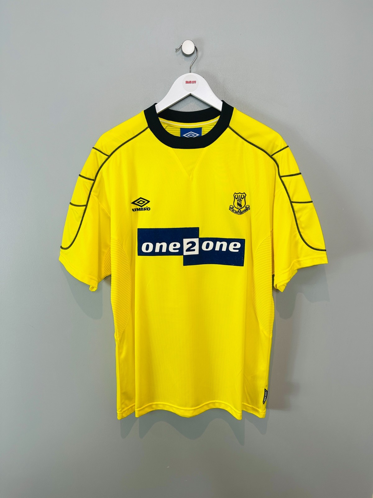 EVERTON 1999/00 AWAY SHIRT (size L)  UMBRO ORIGINAL VINTAGE FOOTBALL SHIRT for sale on Ebay