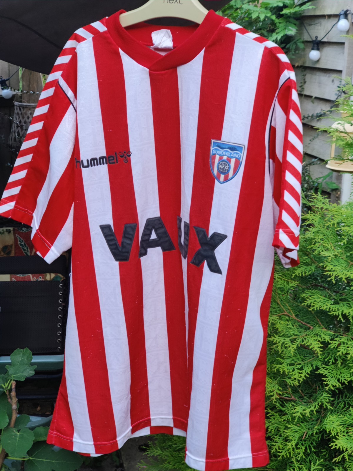 Sunderland AFC 1988 -89 Patrick Home Shirt Original Size Medium for sale on Ebay