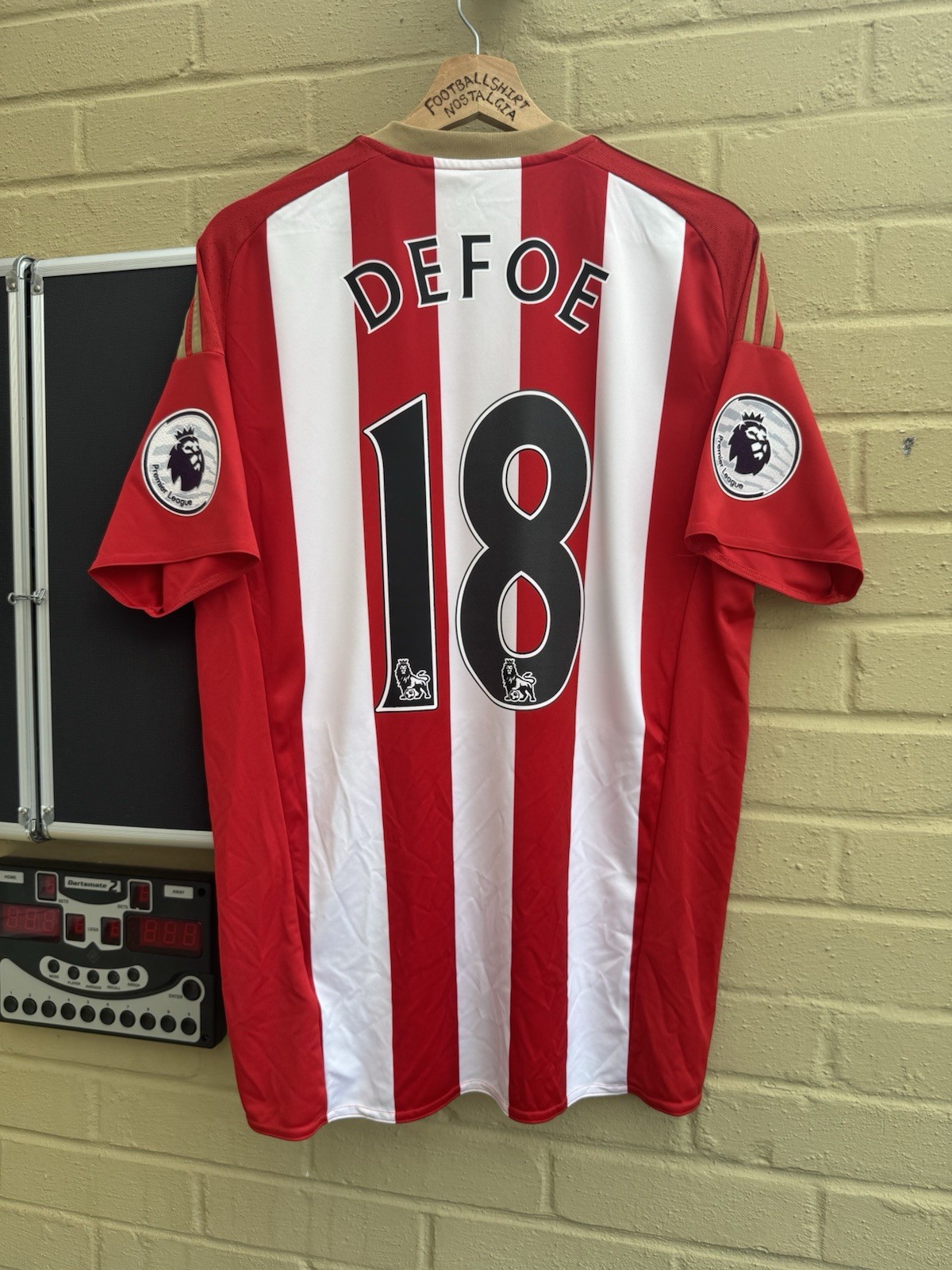Sunderland 2016-17 Home Football Shirt Men’s Large #18 DEFOE for sale on Ebay
