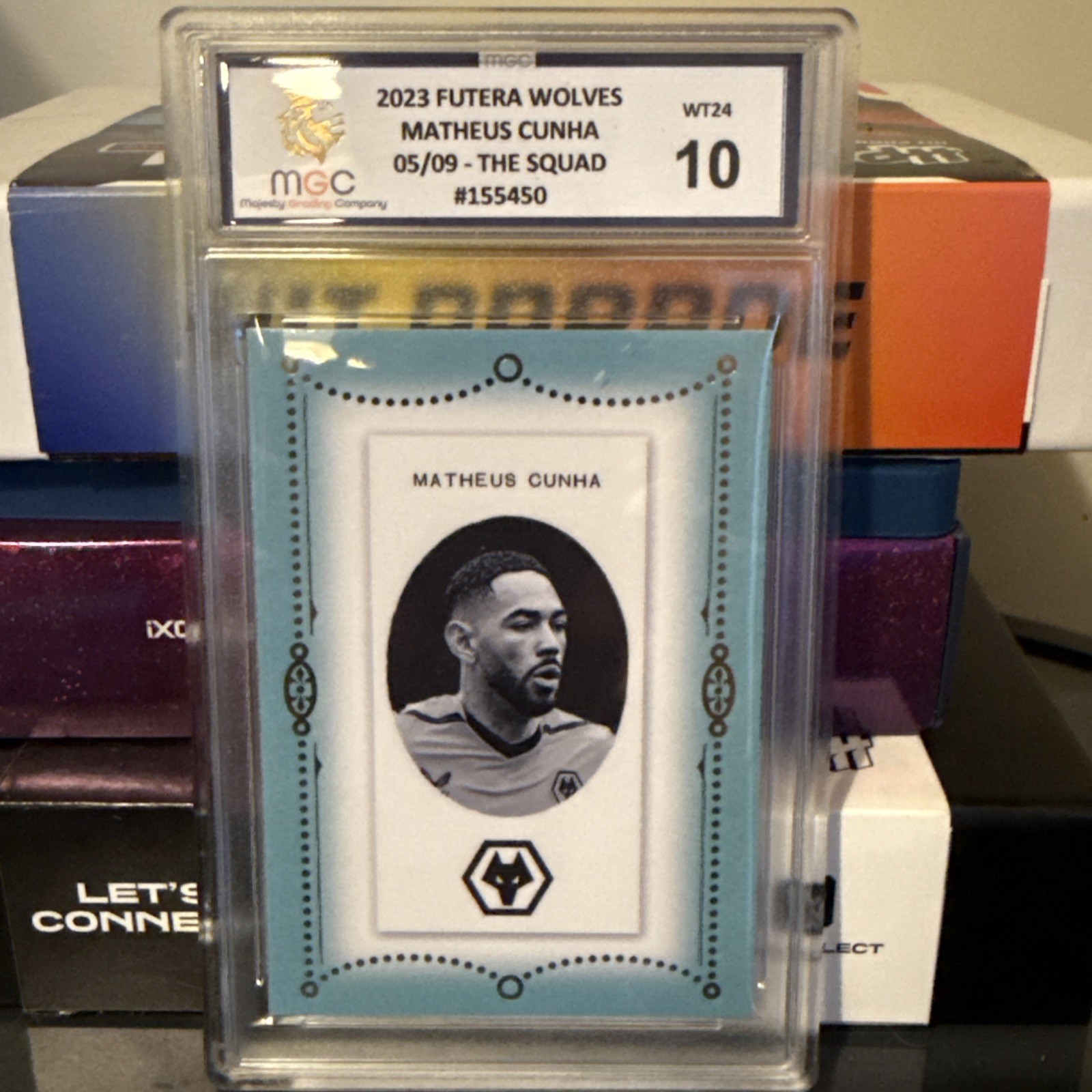 2023 Futera Wolves The Squad Matheus Cunha 05/09 - Graded 10 Gem Mint MGC for sale on Ebay