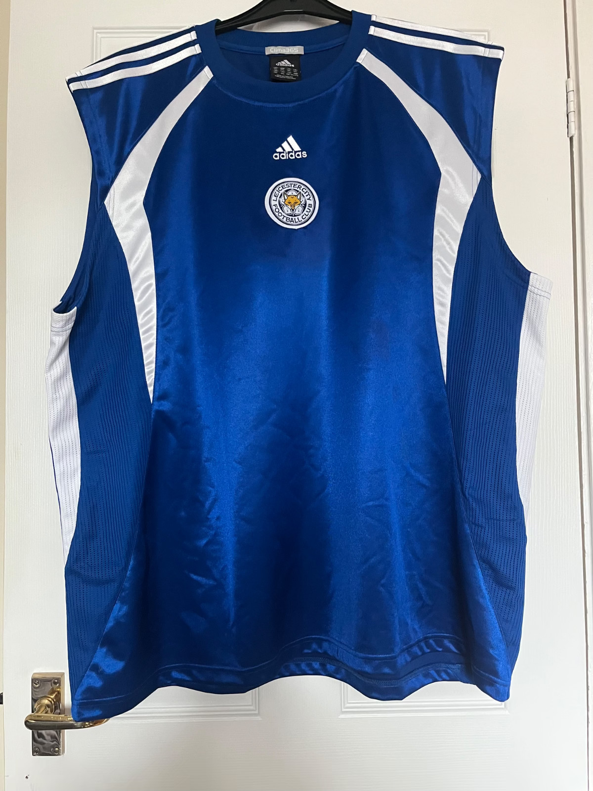 leicester city sleeveless 3xl top new with out tags for sale on Ebay