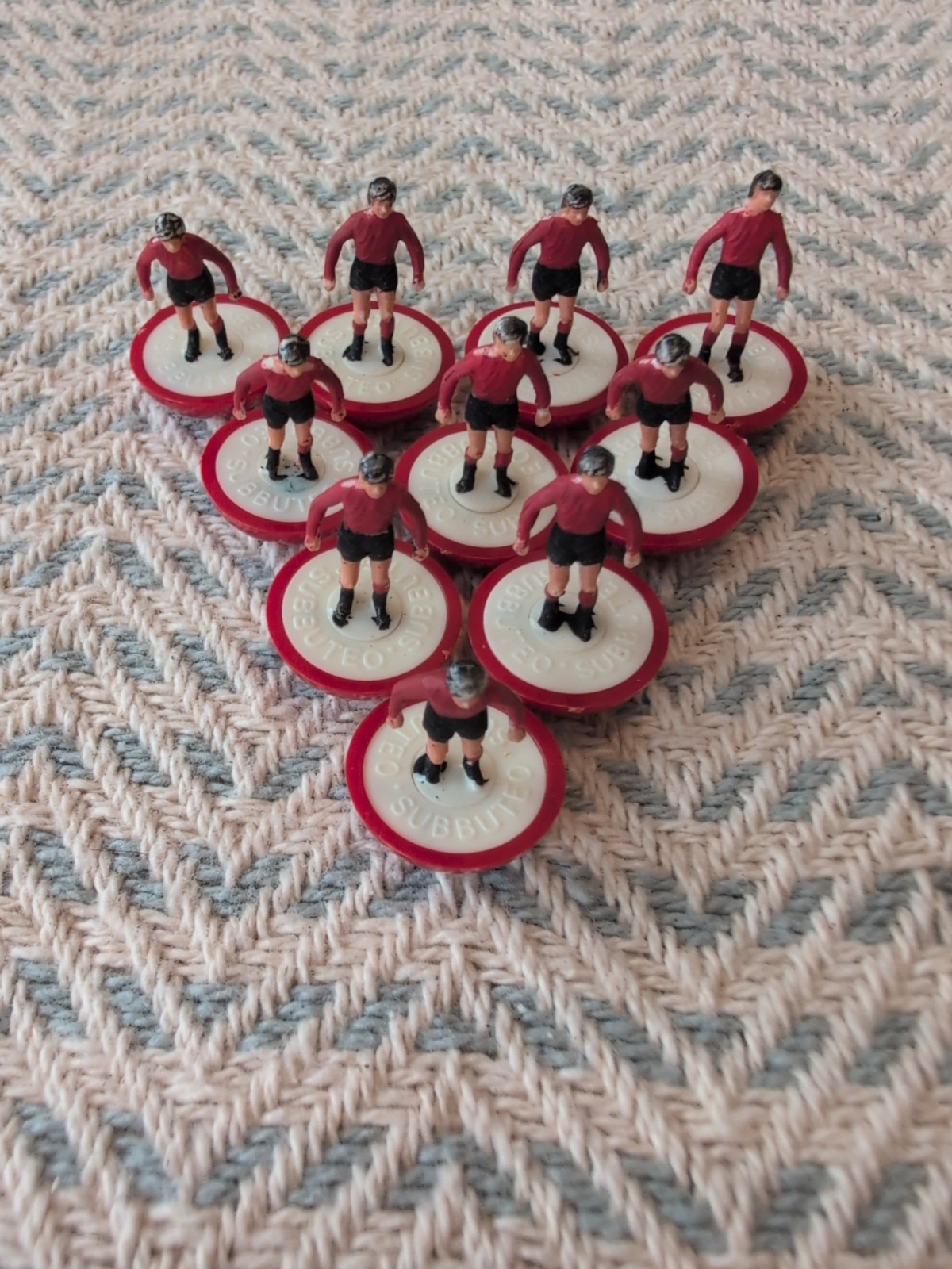 Subbuteo Lightweight, Reference #14, Belgium/Albania /Fulham 2nd for sale on Ebay