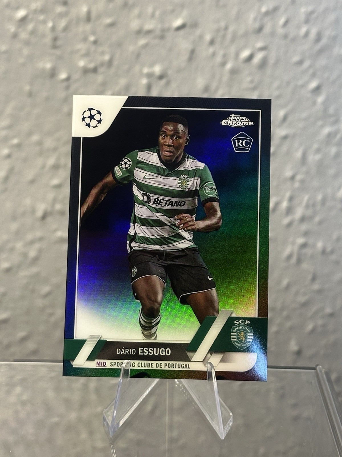 Dario Essugo RC /10 Sporting/Chelsea - Topps 2022-2023 for sale on Ebay