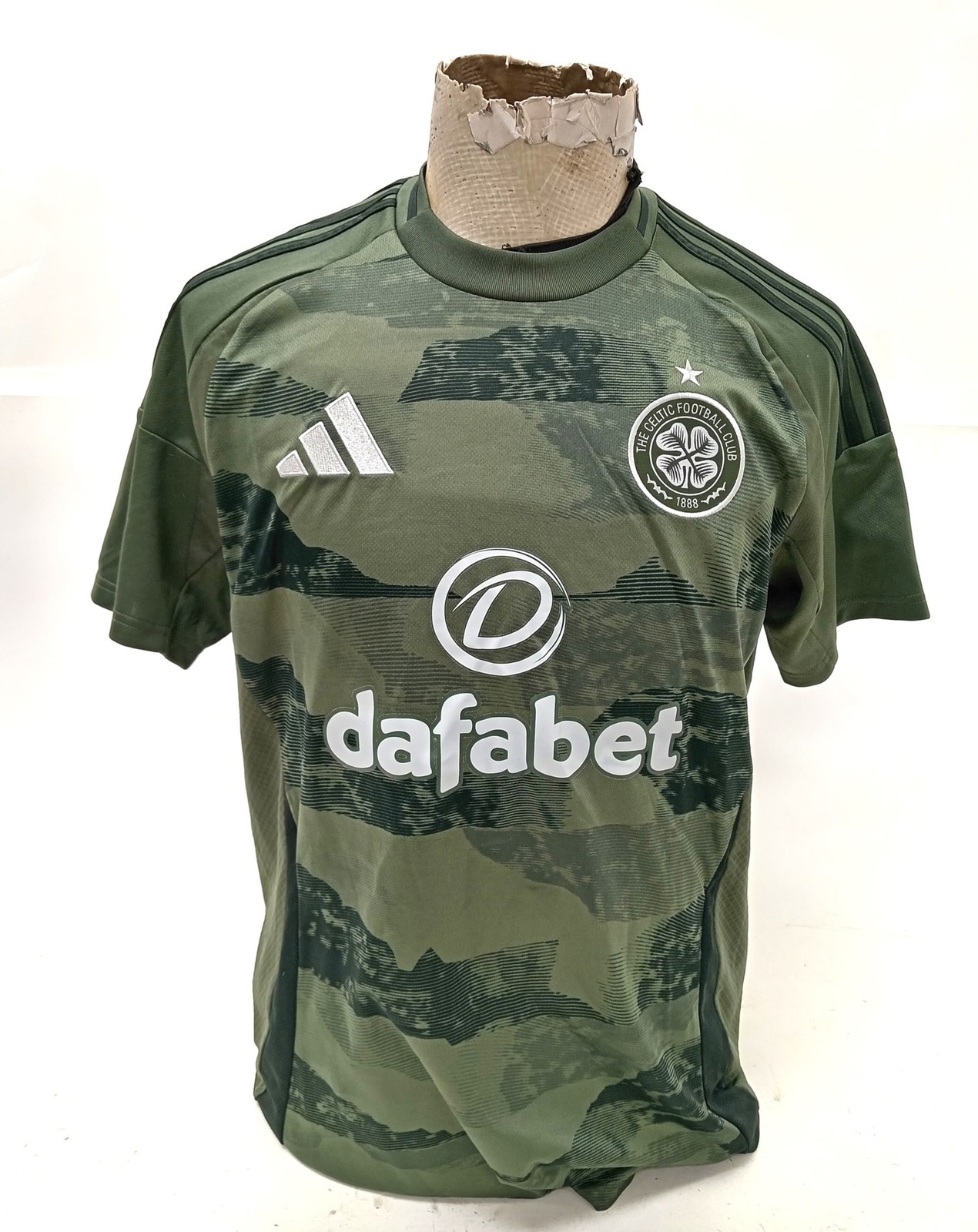 CELTIC FC Men's Adidas 2024/25 Third Short Sleeve Football Shirt - Size Medium for sale on Ebay