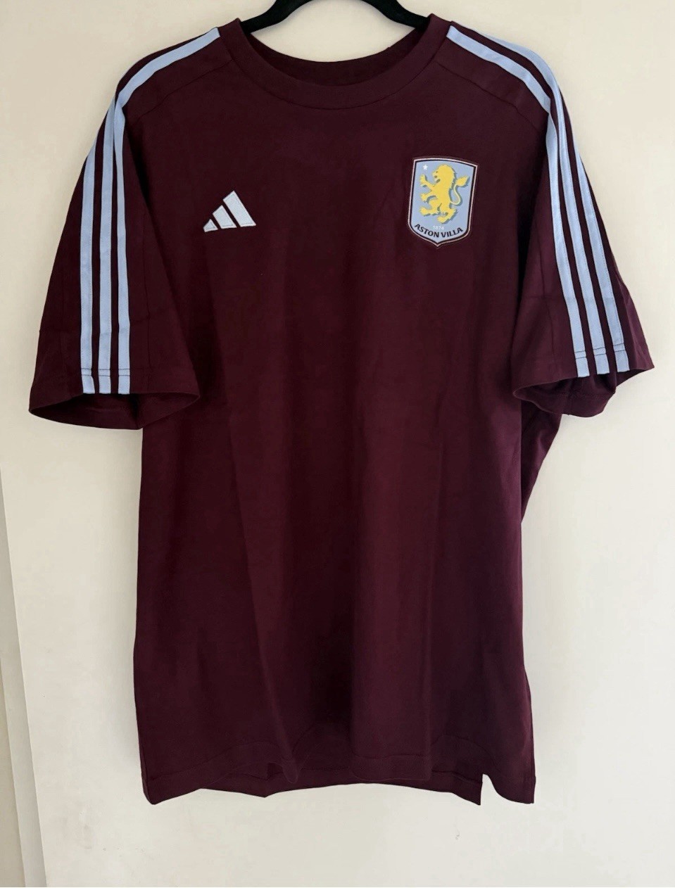 Aston Villa DNA T-Shirt Maroon, Size Xl for sale on Ebay