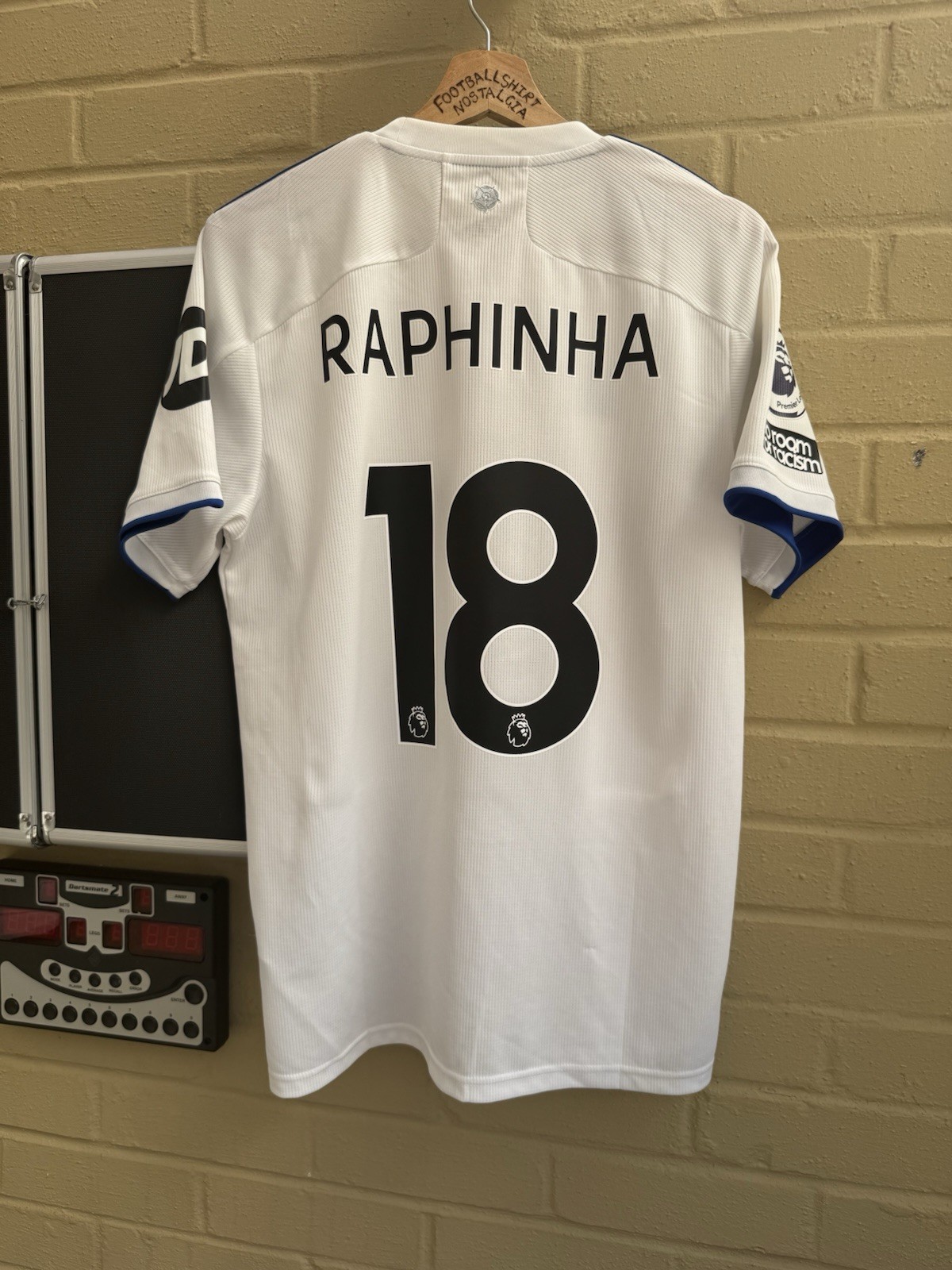 Leeds United 2020-21 Home Football Shirt Men’s Medium #18 RAPHINHA for sale on Ebay
