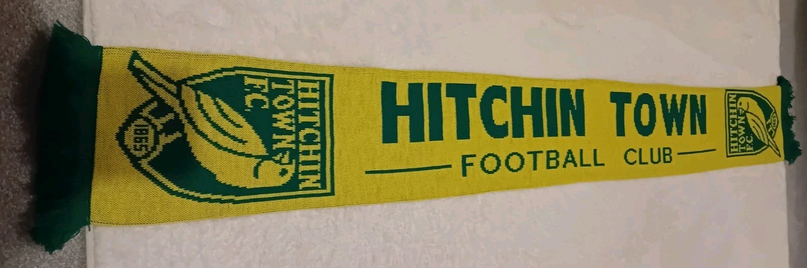 Hitchin Town Non League Scarf for sale on Ebay