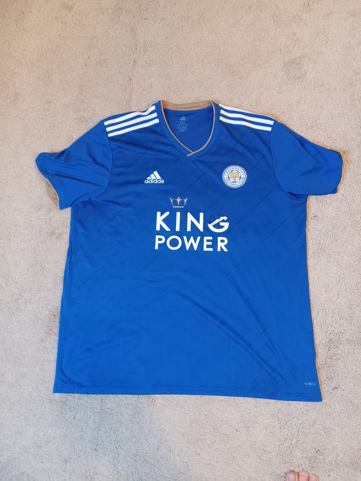 Original Leicester City Home Shirt 2018/19 Men’s XXL for sale on Ebay