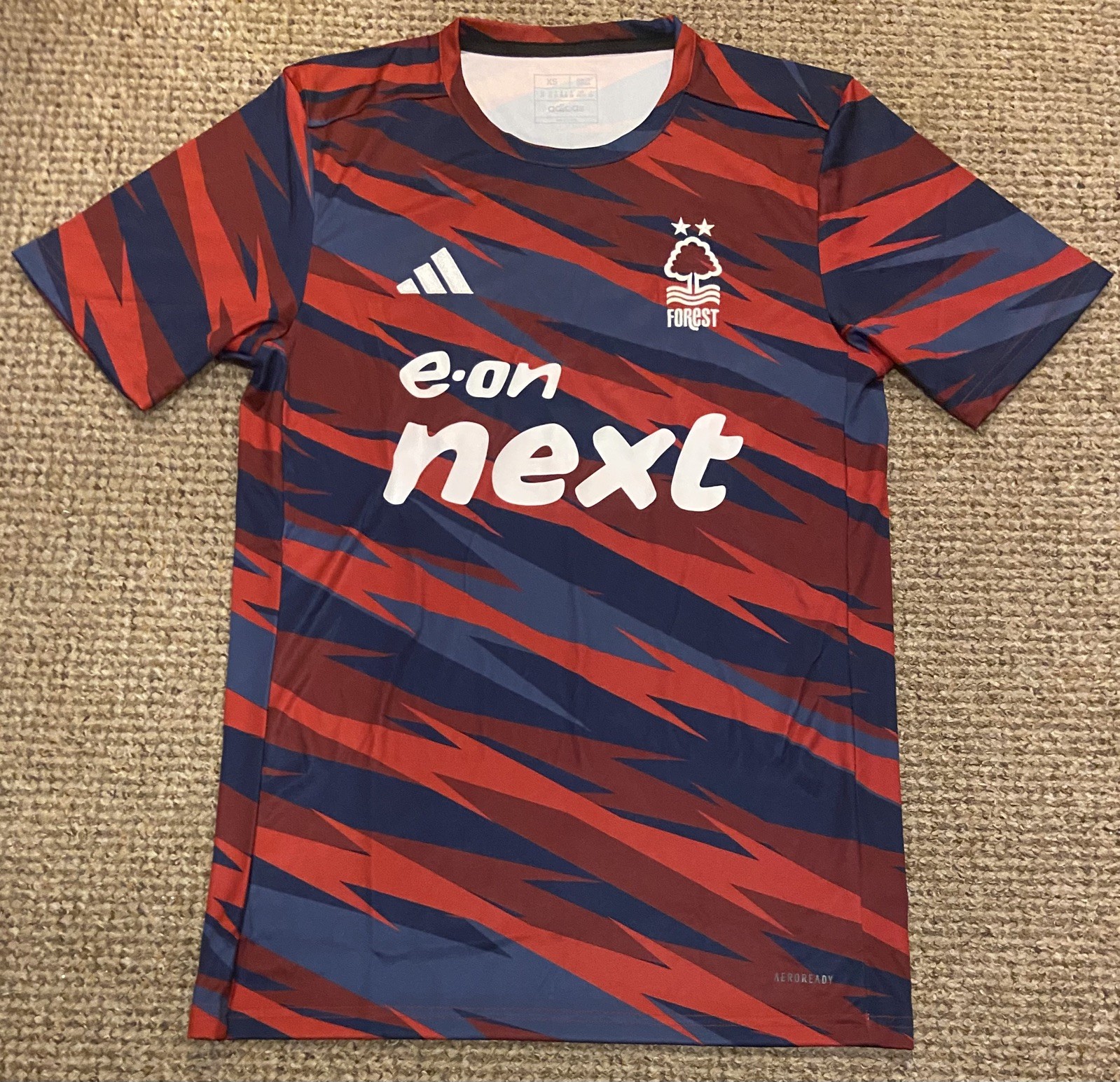 Nottingham Forest 2024/25 Football Training Shirt Jersey Size XS Mens for sale on Ebay