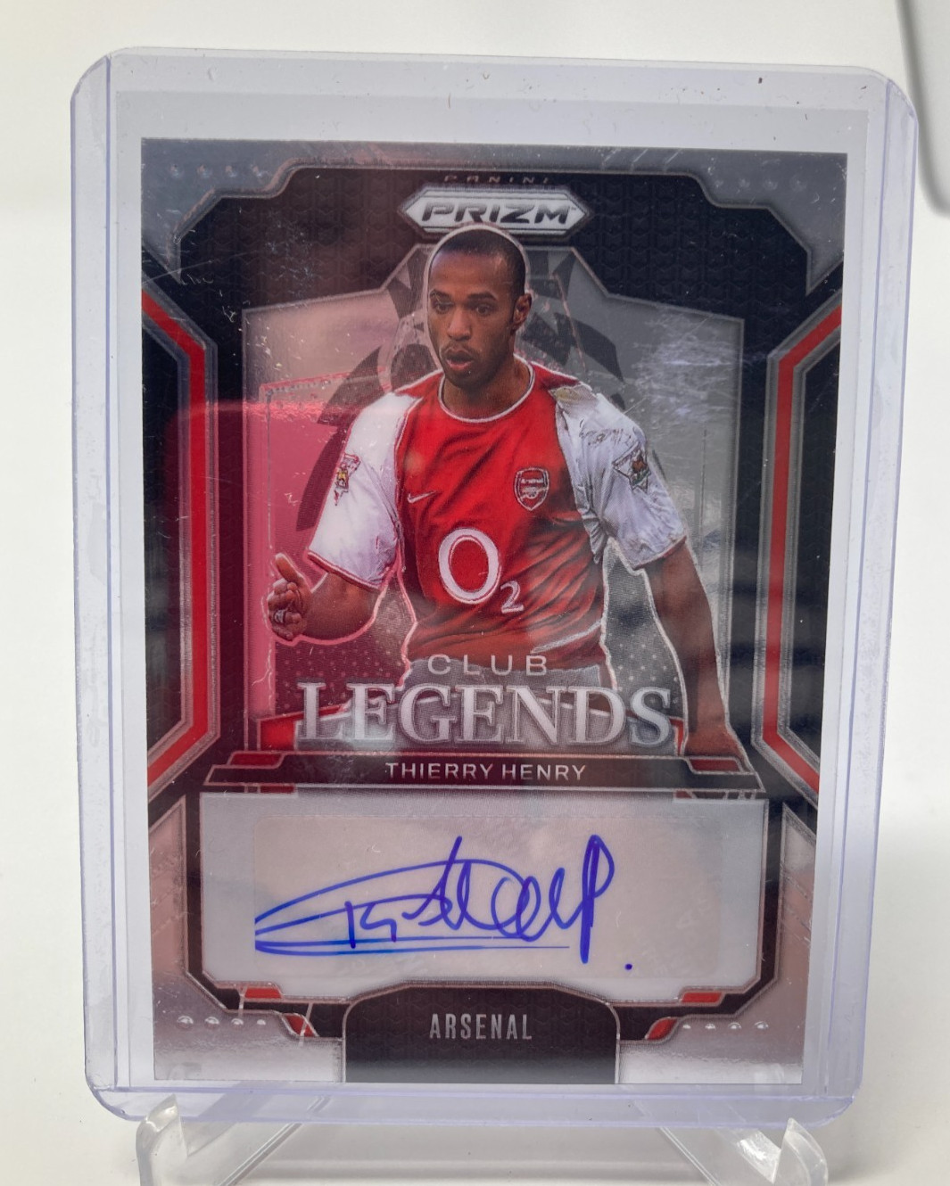 PANINI PRIZM 24/25 THIERRY HENRY ARSENAL CLUB LEGENDS AUTO . for sale on Ebay