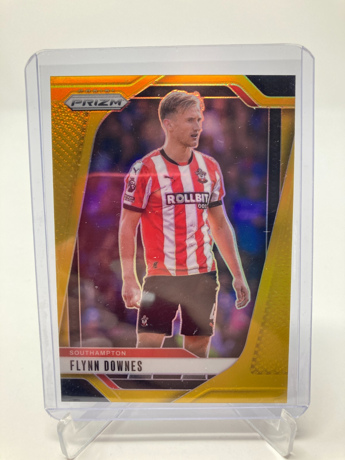 PANINI PRIZM PREMIER LEAGUE 24/25 FLYNN DOWNES SOUTHAMPTON GOLD PARALLEL 1/10.. for sale on Ebay