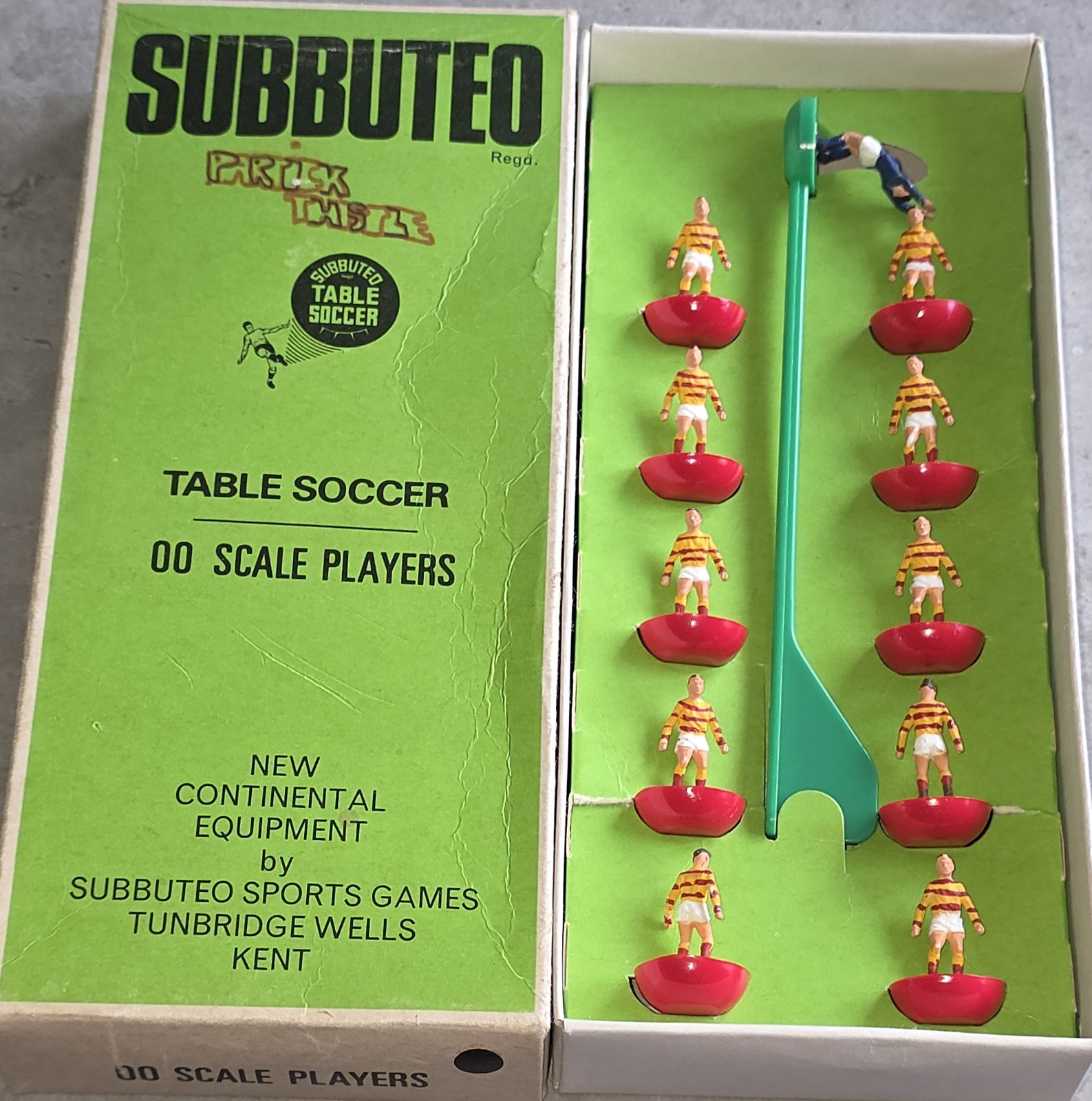 Subbuteo Partick Thistle Ref 29 HW for sale on Ebay