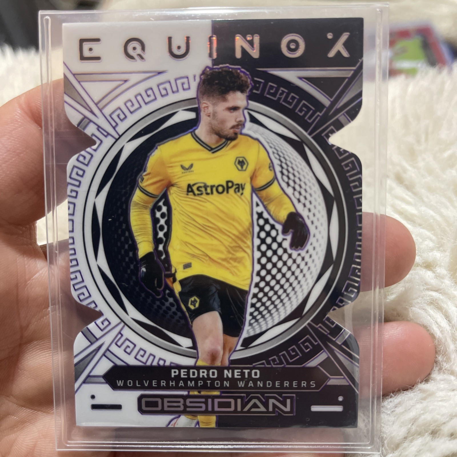 2023/24 Panini Obsidian Pedro Neto Equinox /49 Wolves Chelsea for sale on Ebay