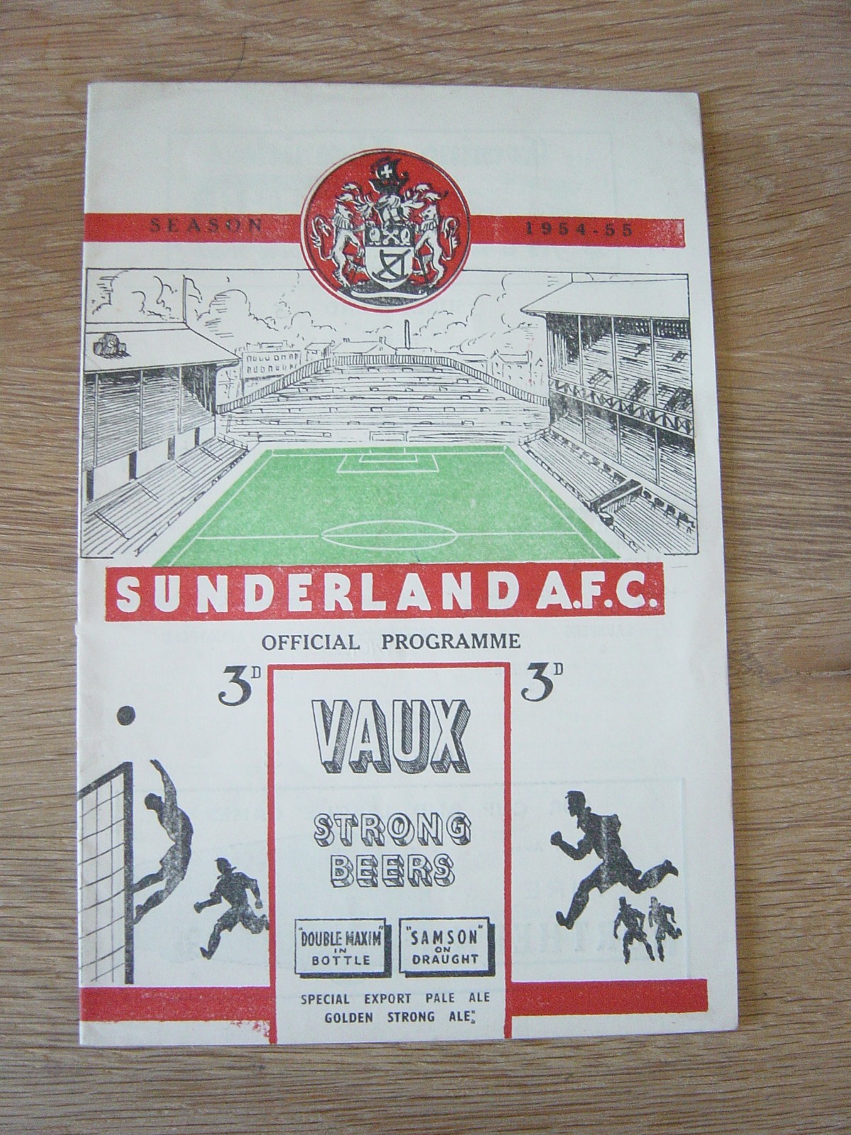1954/55 SUNDERLAND v CHELSEA *****LEAGUE WINNERS***** for sale on Ebay