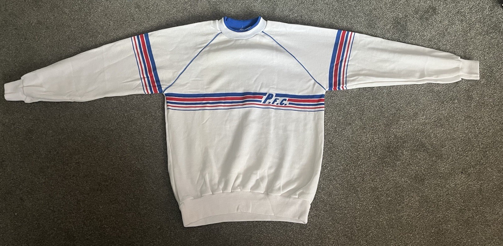 Portsmouth FC Sweatshirt jumper Pompey Retro Vintage for sale on Ebay