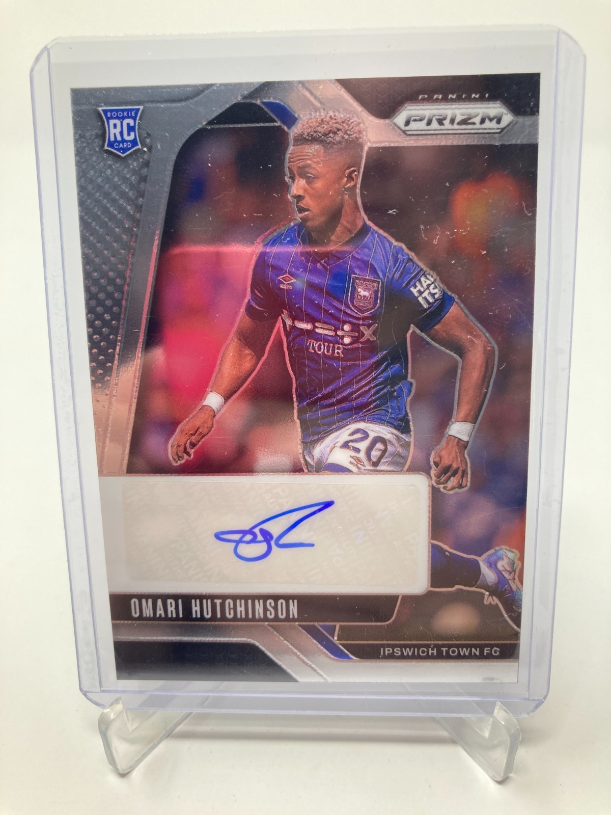 PANINI PRIZM PREMIER LEAGUE 24/25 OMARI HUTCHINSON IPSWICH TOWN FC BASE AUTO . for sale on Ebay