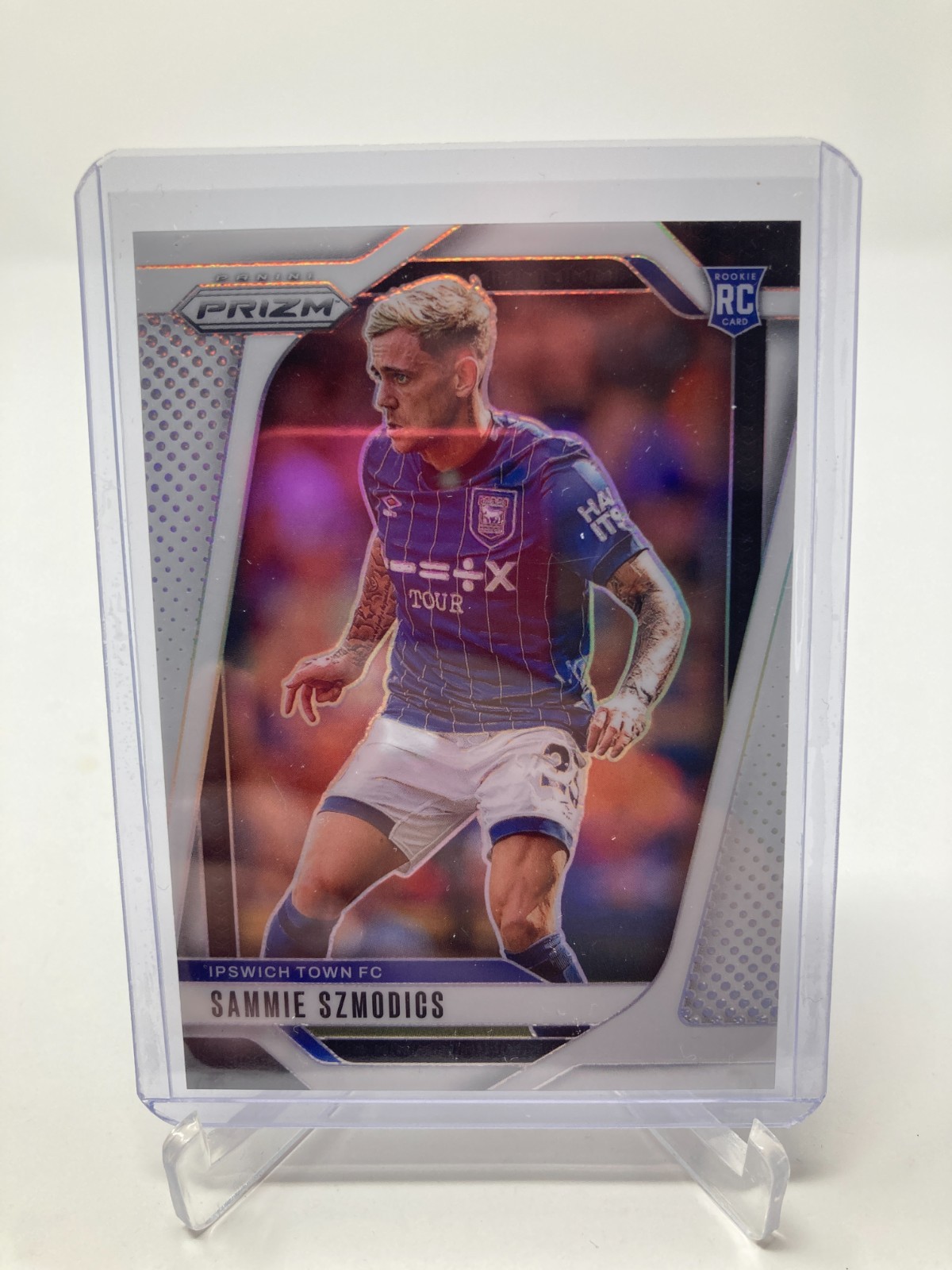 PANINI PRIZM PREMIER LEAGUE 24/25 SAMMIE SZMODICS IPSWICH WHITE PARALLEL 14/35. for sale on Ebay
