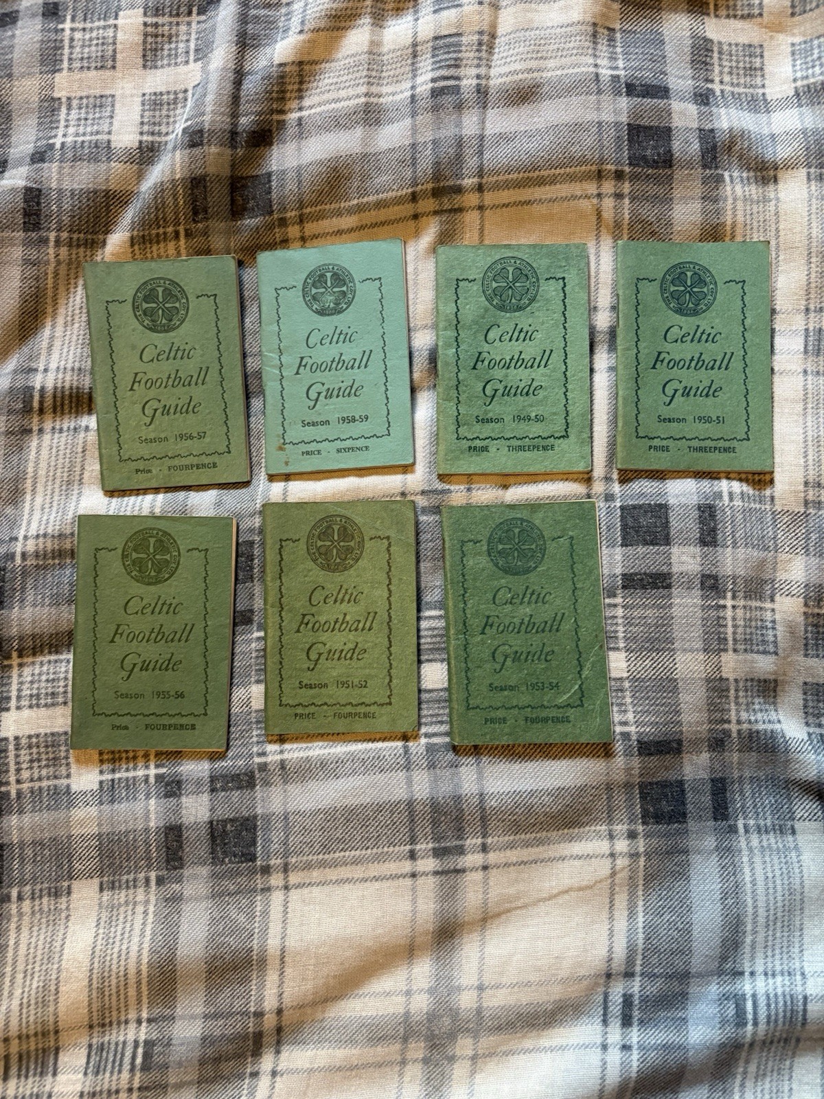 7x Celtic Football Club Guides All Post War for sale on Ebay