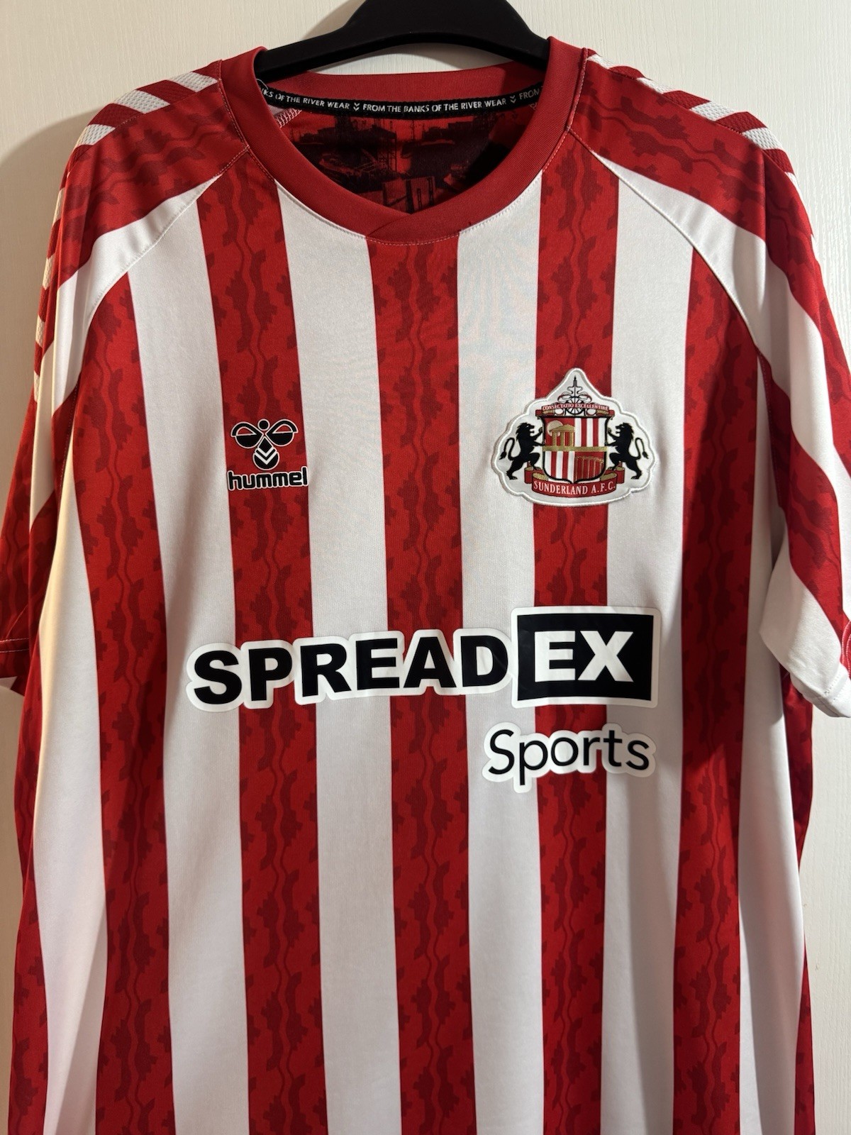 Sunderland home shirt Hummel XL  for sale on Ebay