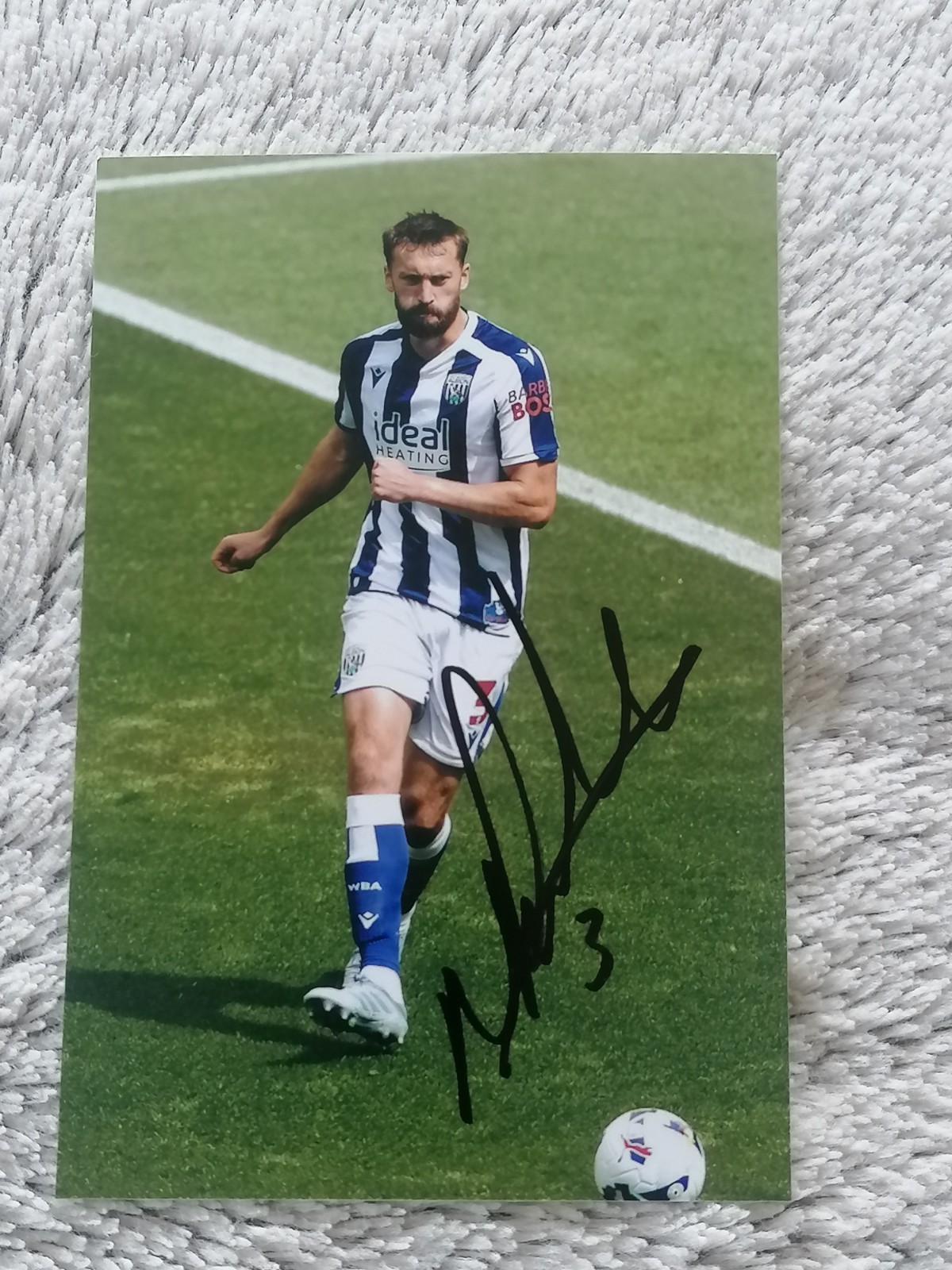 WBA. WEST BROM. WEST BROMWICH ALBION. HAND SIGNED PHOTO 6X4. NAT PHILLIPS.  for sale on Ebay
