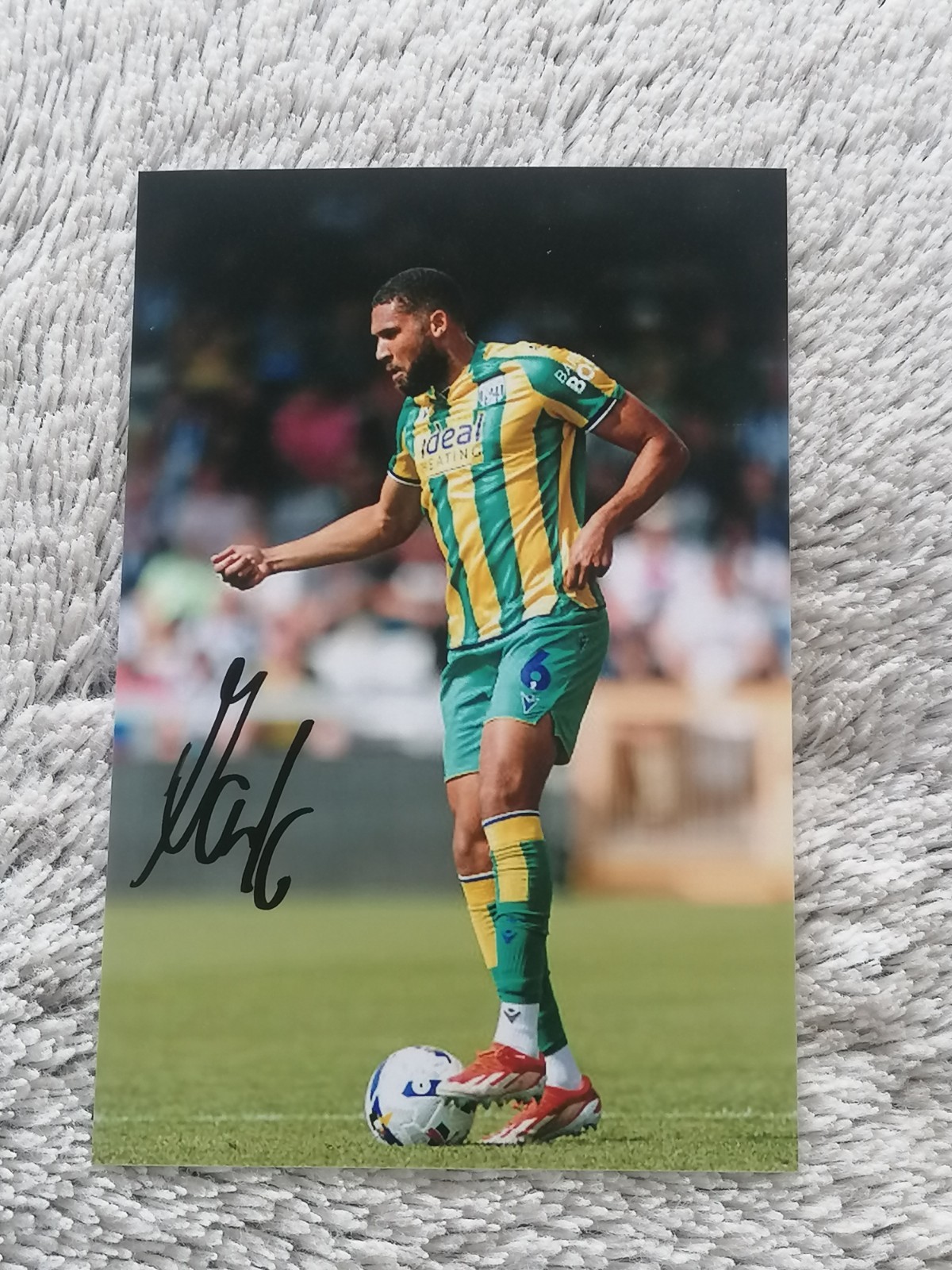WBA. WEST BROM. WEST BROMWICH ALBION. HAND SIGNED PHOTO 6X4. GEORGE CAMPBELL.  for sale on Ebay