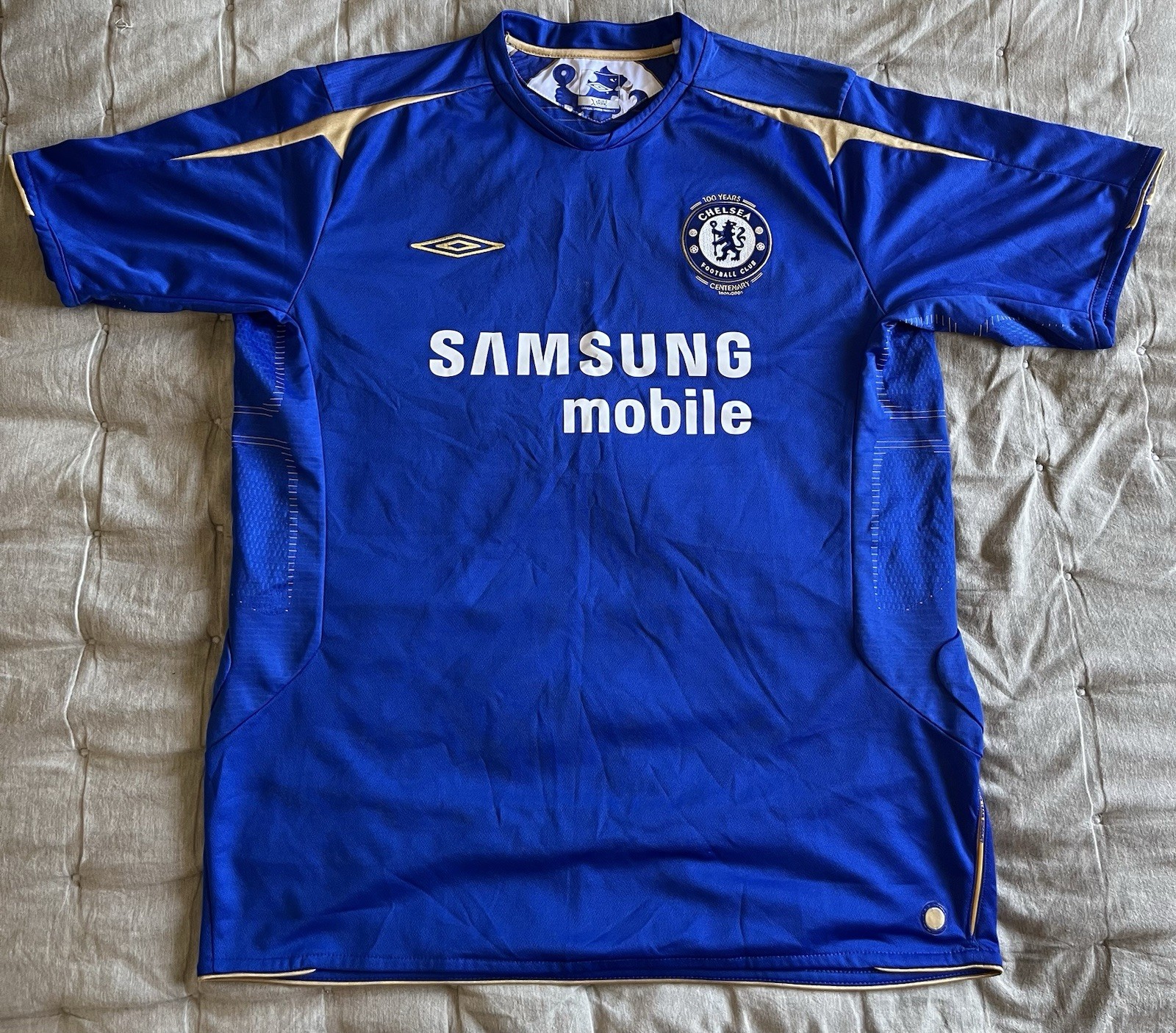 Umbro Chelsea 2005/06 Home Football Shirt Size XL for sale on Ebay