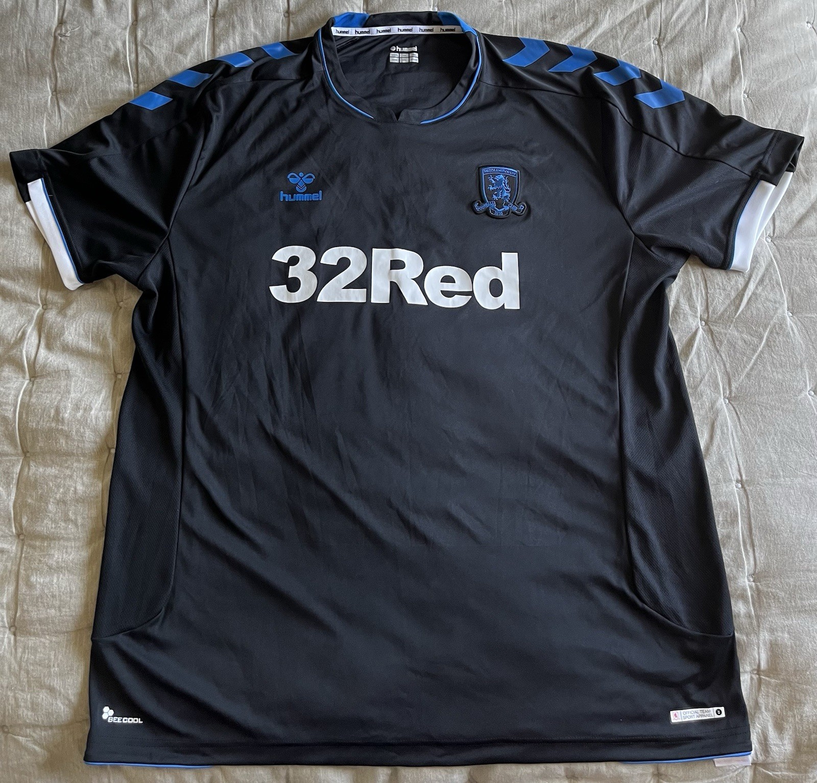 Middlesbrough Away Shirt Hummel 2018/19 4XL for sale on Ebay