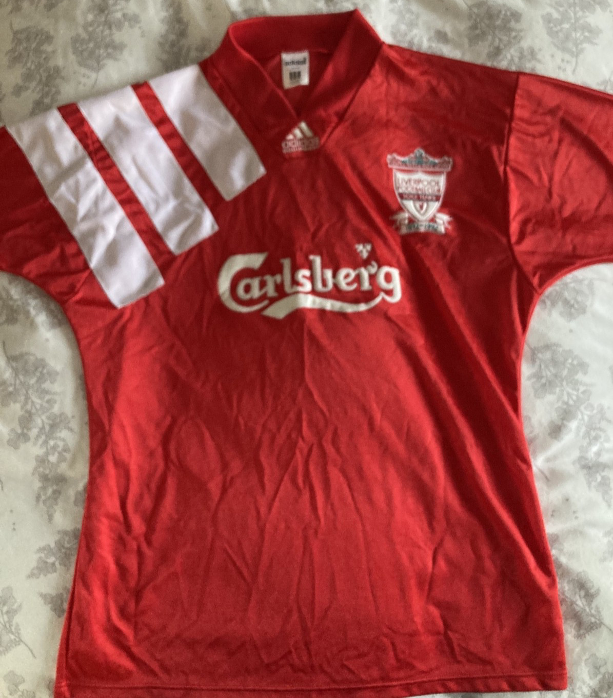 Genuine Retro Vintage Liverpool Home Shirt 92/93 - MINT CONDITION - Size 40