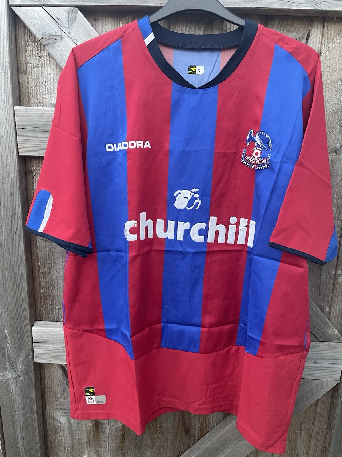 CPFC Crystal Palace FC 2004-05 Home Shirt Size XL Original for sale on Ebay
