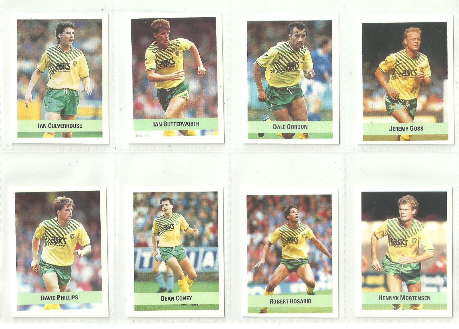 9 x NORWICH CITY - Sun Soccer Stickers 1990/91 [Unused] for sale on Ebay