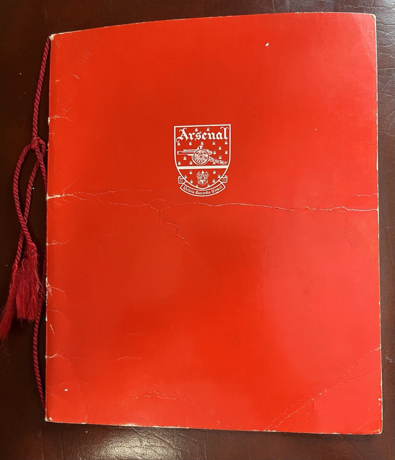 Arsenal FC Signed Commemorative 1972 FA Cup Final Rare Dinner  & Dance Programme for sale on Ebay