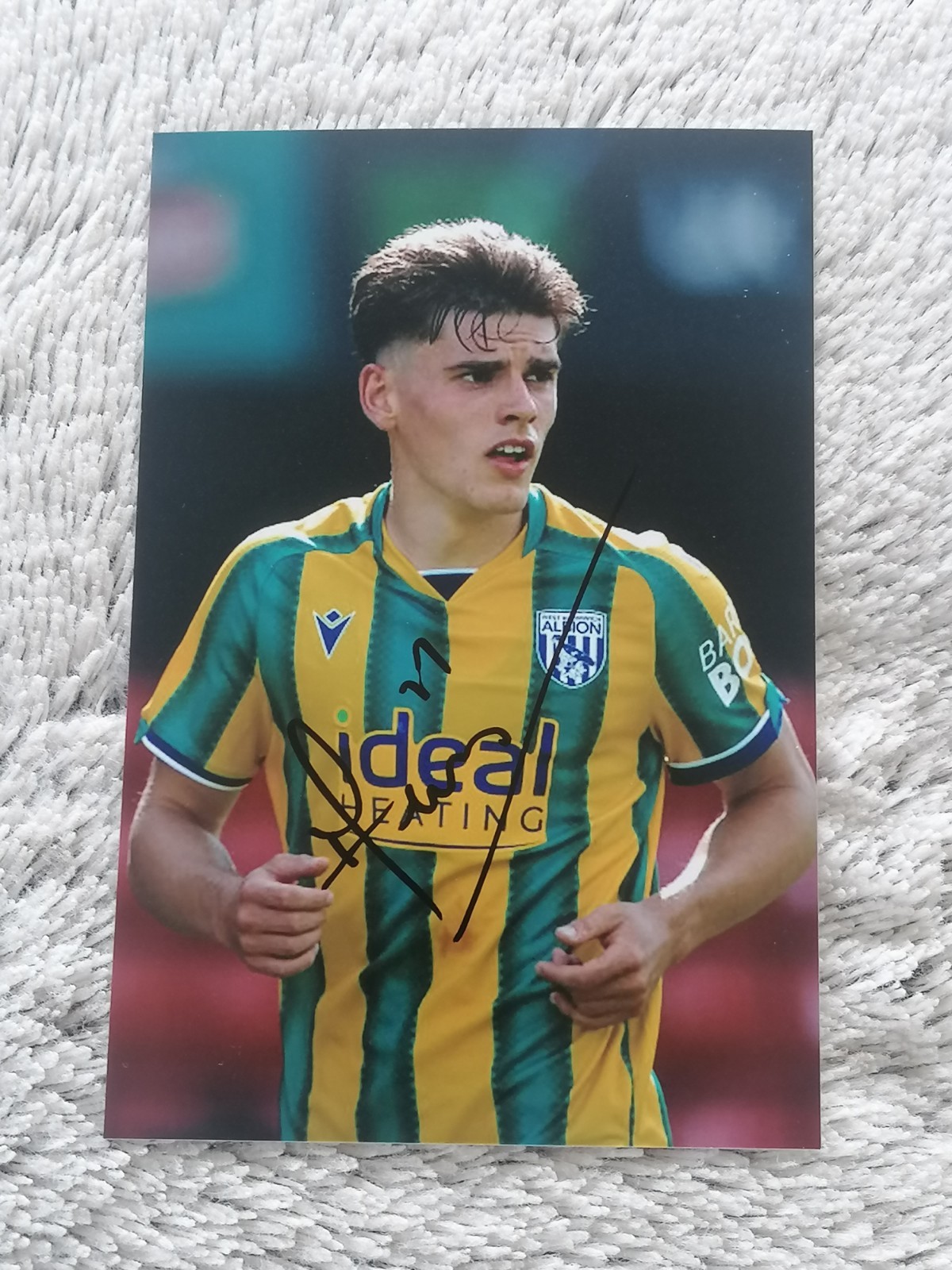 WBA. WEST BROM. WEST BROMWICH ALBION. HAND SIGNED PHOTO 6X4 TOM FELLOWS.  for sale on Ebay