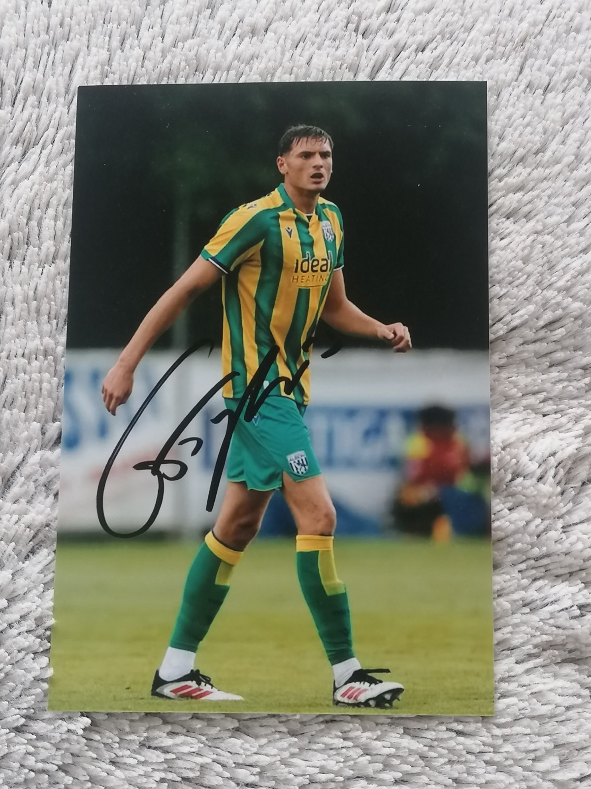 WBA. WEST BROM. WEST BROMWICH ALBION. HAND SIGNED PHOTO 6X4. CALEB TAYLOR.  for sale on Ebay