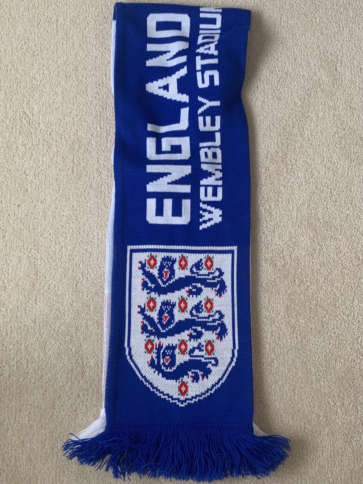 England v Slovenia Football Team Scarf - November 2014 (Official England Merch) for sale on Ebay