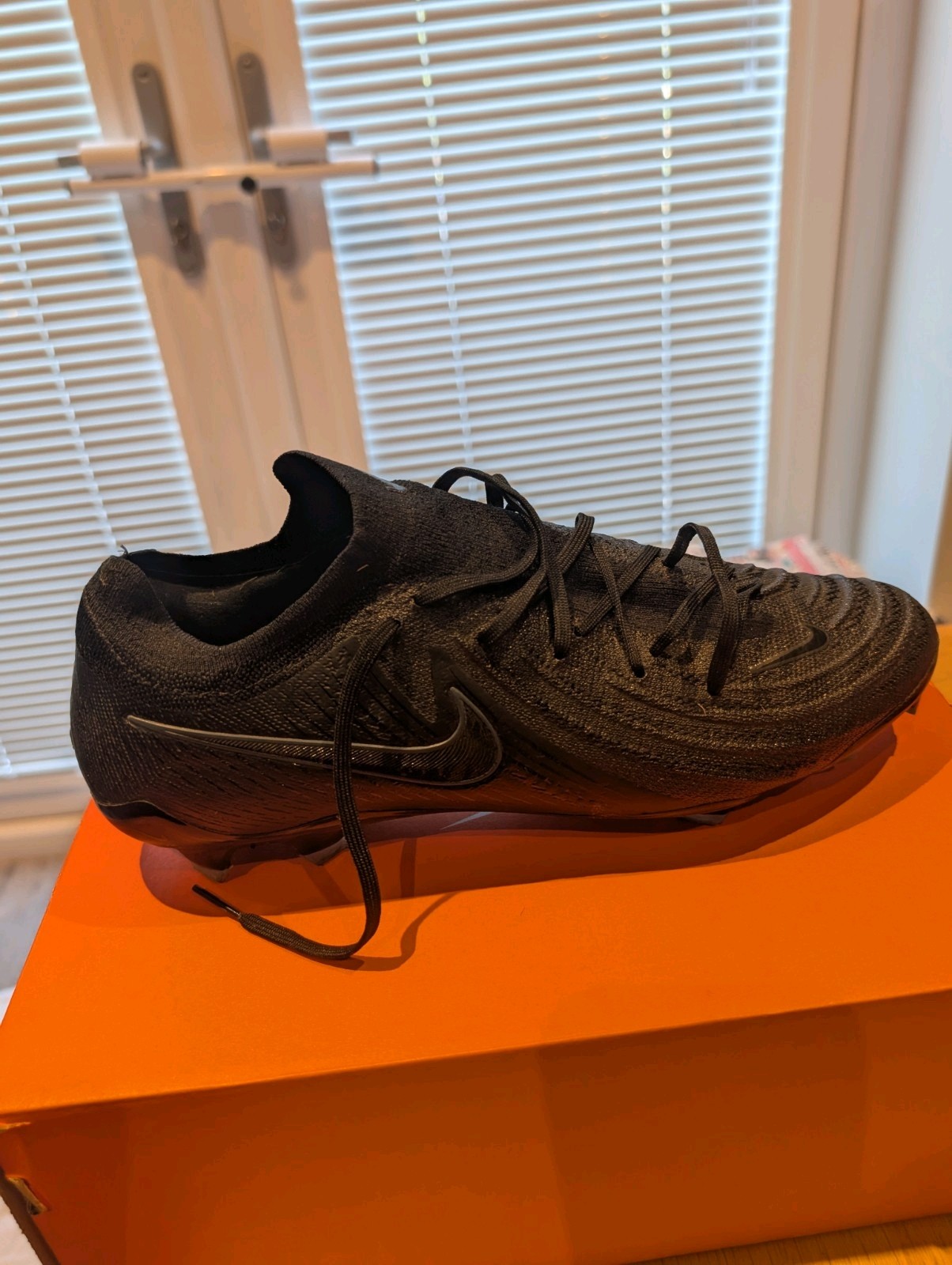Nike Phantom Elite FG Football Boots Black, Firm Ground, Size UK 10.5 for sale on Ebay