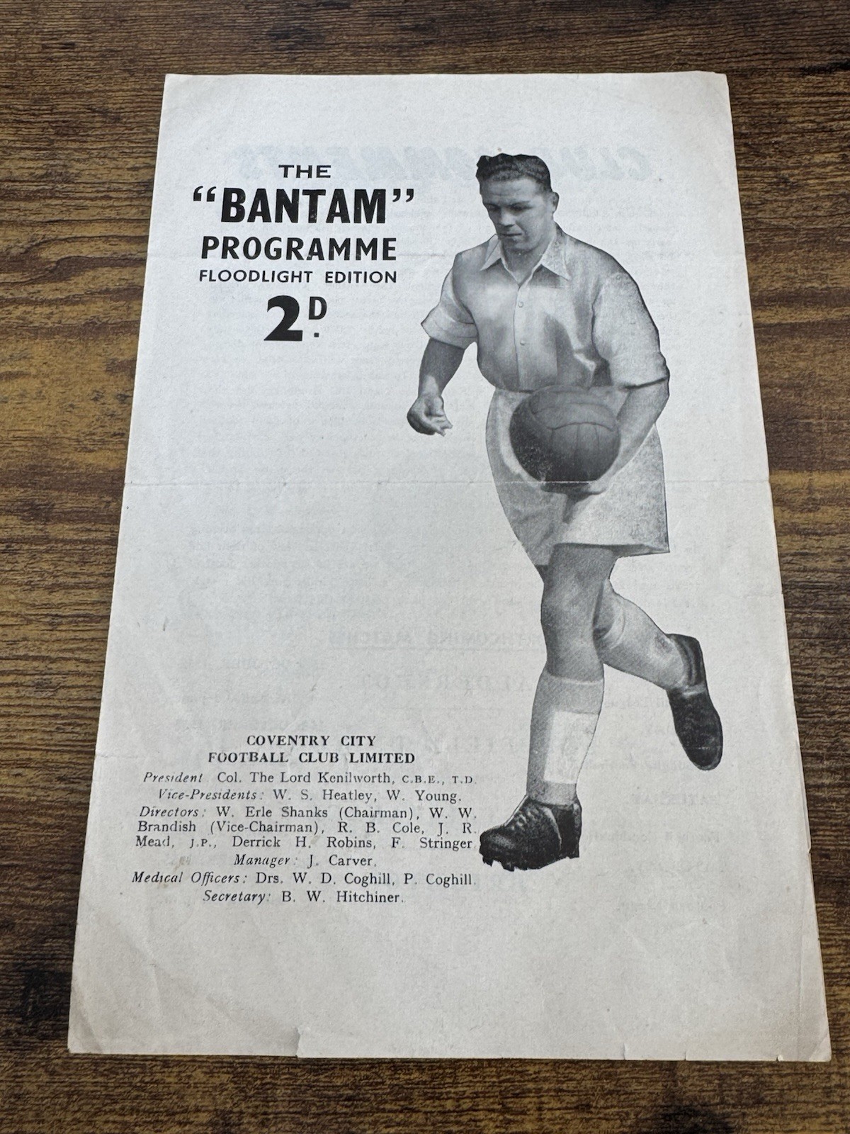 55/56 Coventry City V Burnley  Friendly        Football Programme for sale on Ebay