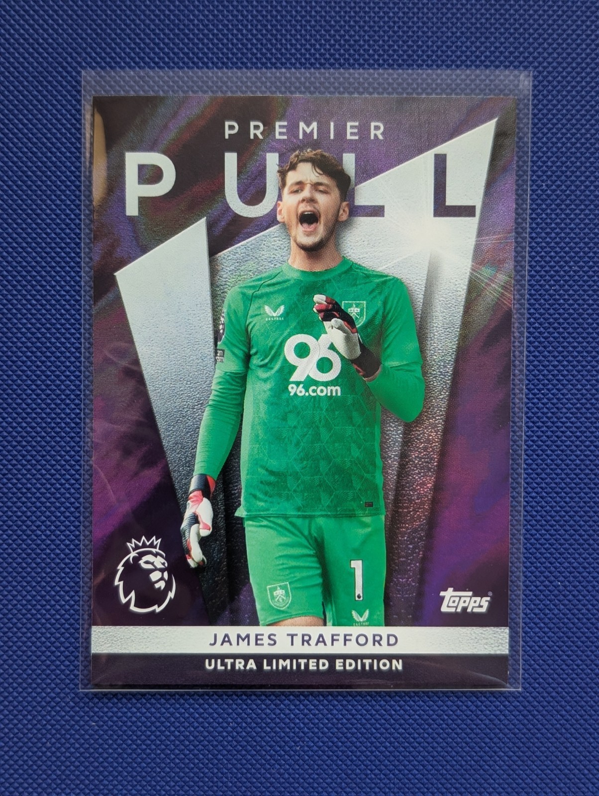 Burnley Topps Premier League 20205-26 James Trafford Premier Pull #PP19 for sale on Ebay