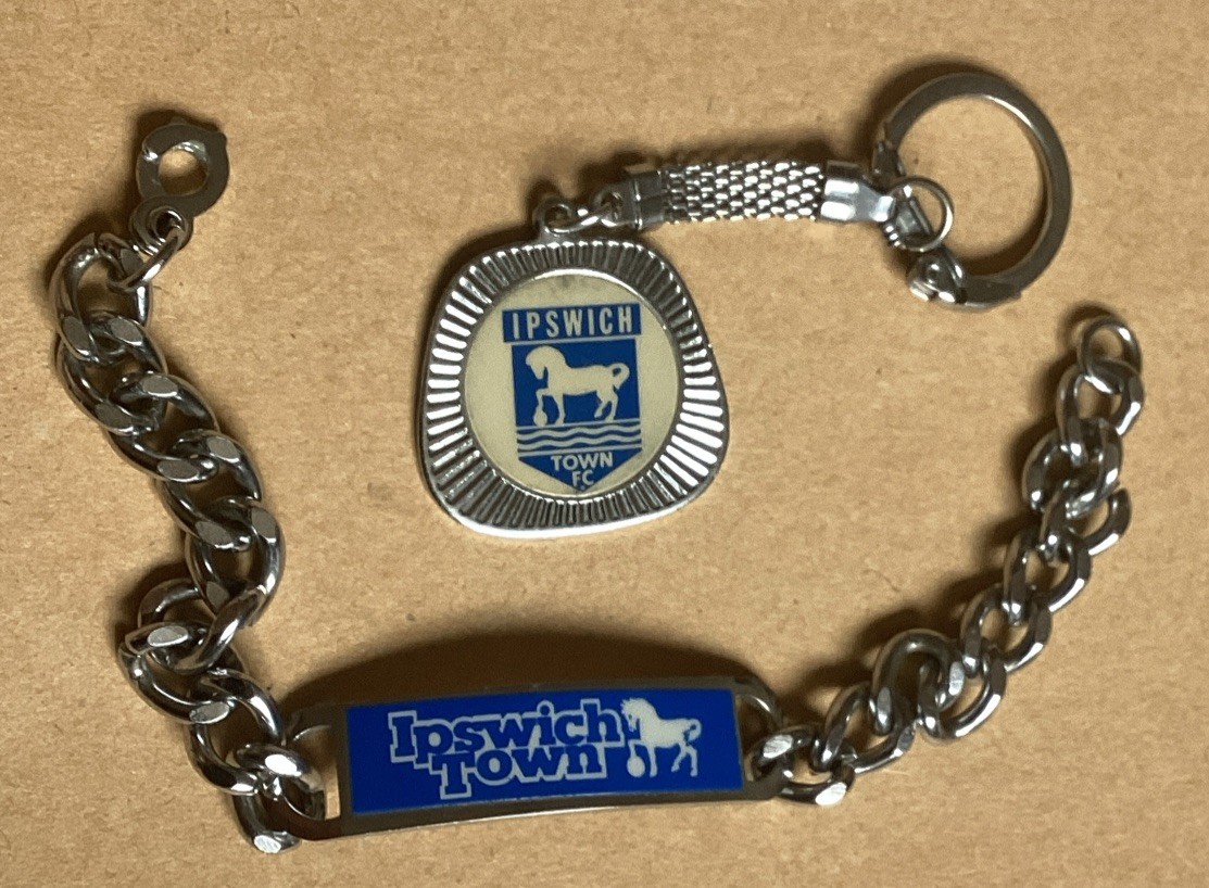 70s/80s Rare Vintage Ipswich Town Football Club Bracelet And Key Ring for sale on Ebay