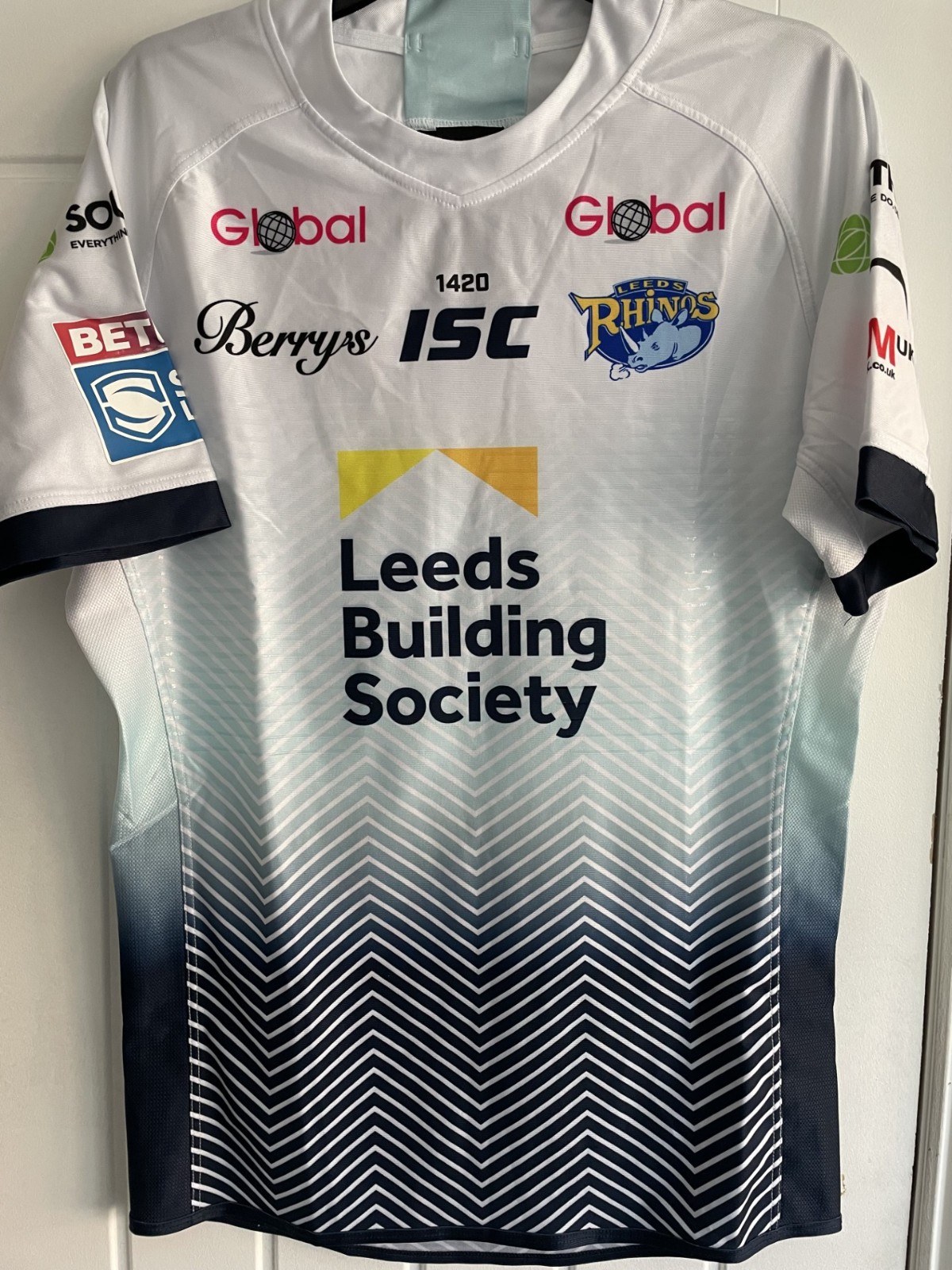 LEEDS RHINOS - BRETT FERRES - MATCH WORN SHIRT for sale on Ebay