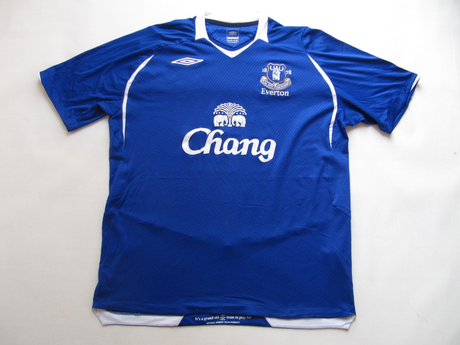 Everton FC Men's Soccer Jersey Umbro #10 Arteta Size XL Jersey Shirt for sale on Ebay