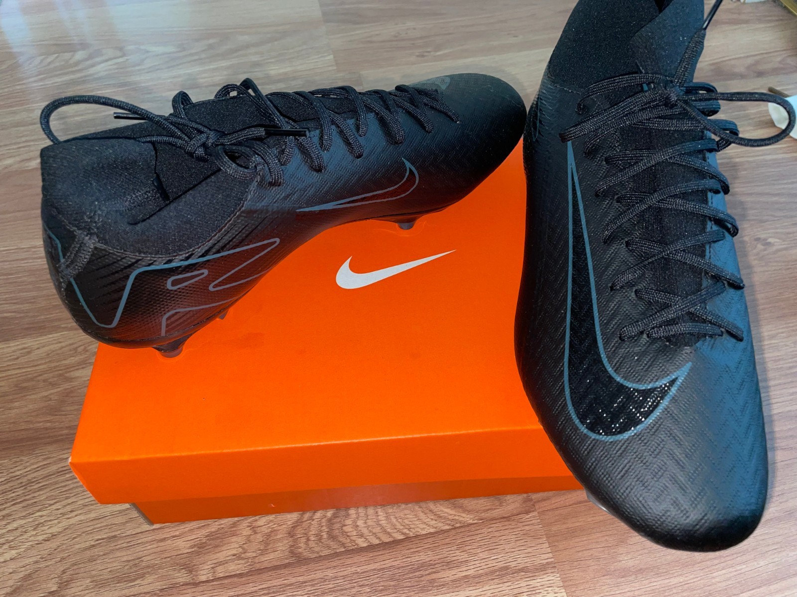 Nike Zoom Mercurial Superfly 10 ACAD Mens UK Size 8 Black Football Boots (NEW) for sale on Ebay