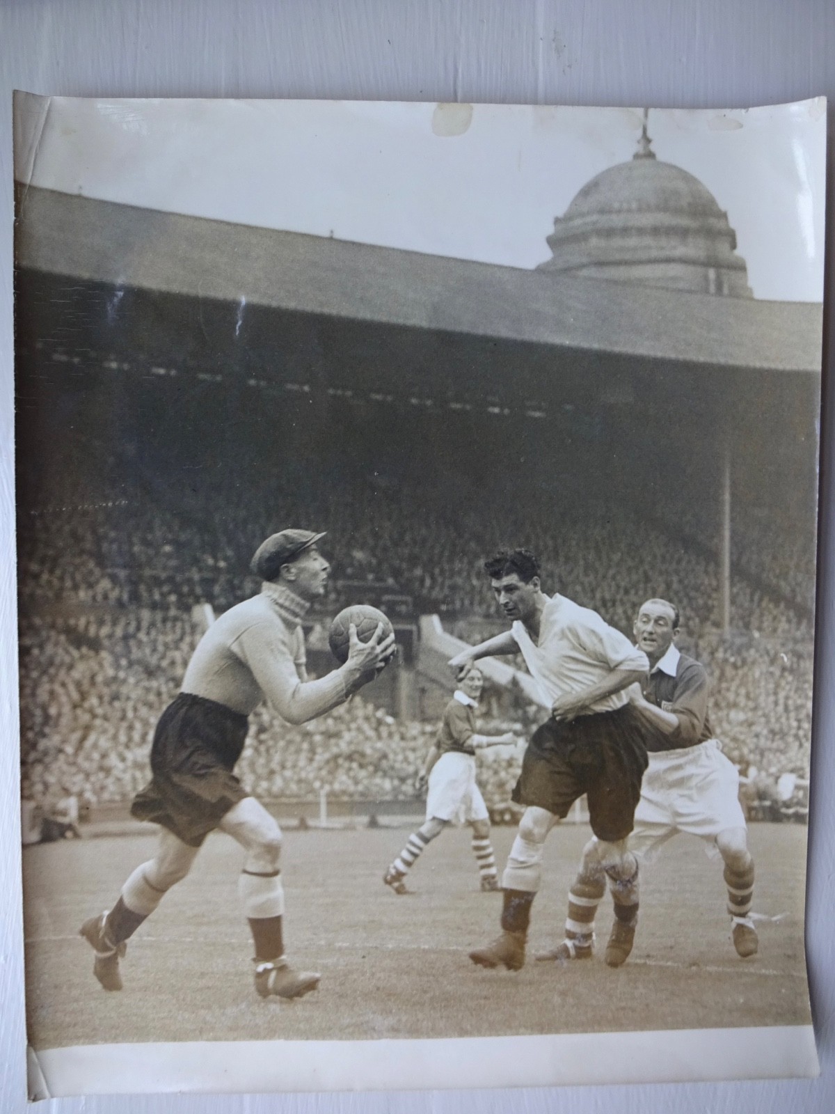 Derby County Vs Charlton Athletic  - 1946 - FA Cup Final - Original Press Photo. for sale on Ebay