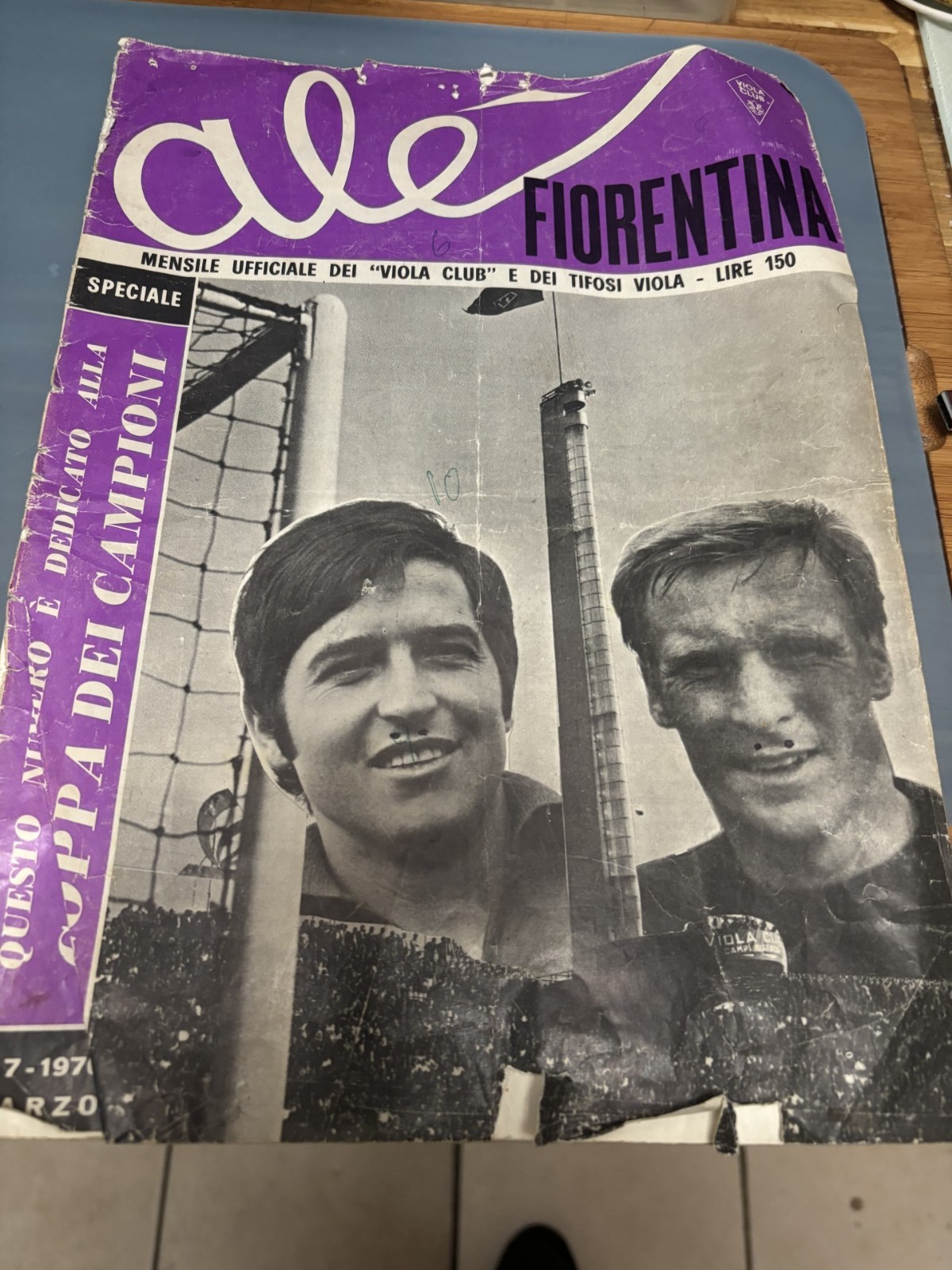 FIORENTINA v CELTIC 1970 EUROPEAN CUP for sale on Ebay